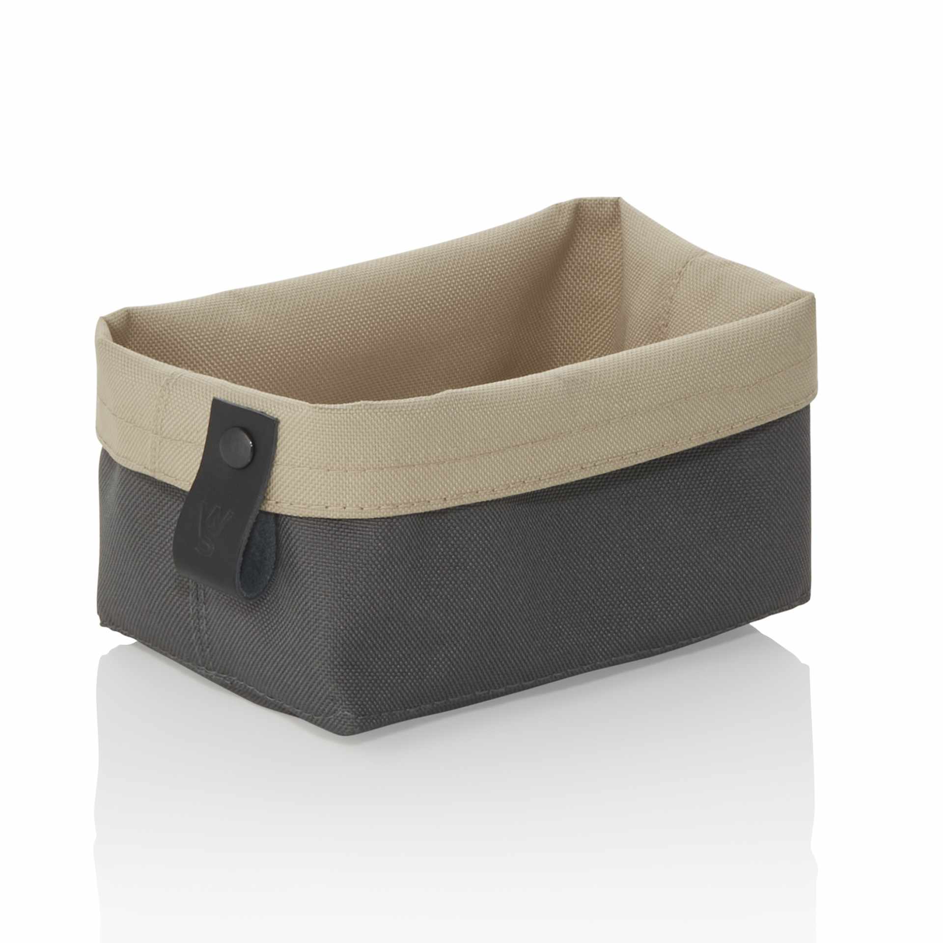 Brottasche - Serie Flip Tetron - light grey / light khaki - Abm. 15 x 10 x 8,0 cm - Tetron