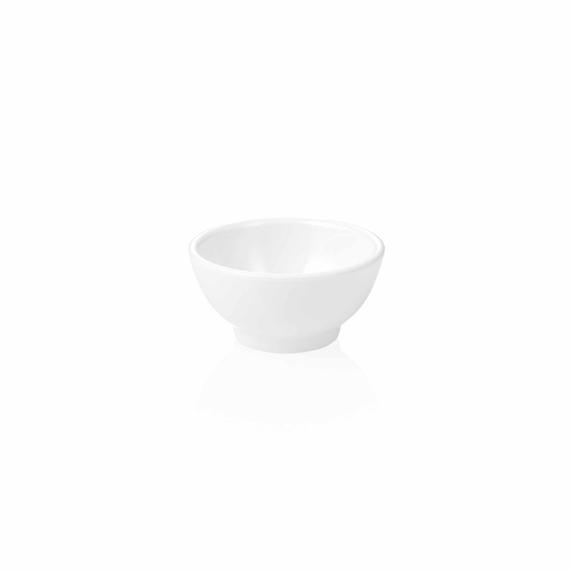 Schale - Serie Day & Night - weiß - Höhe 4,5 cm - Ø 9,0 cm - Inhalt 0,1 l - Melamin