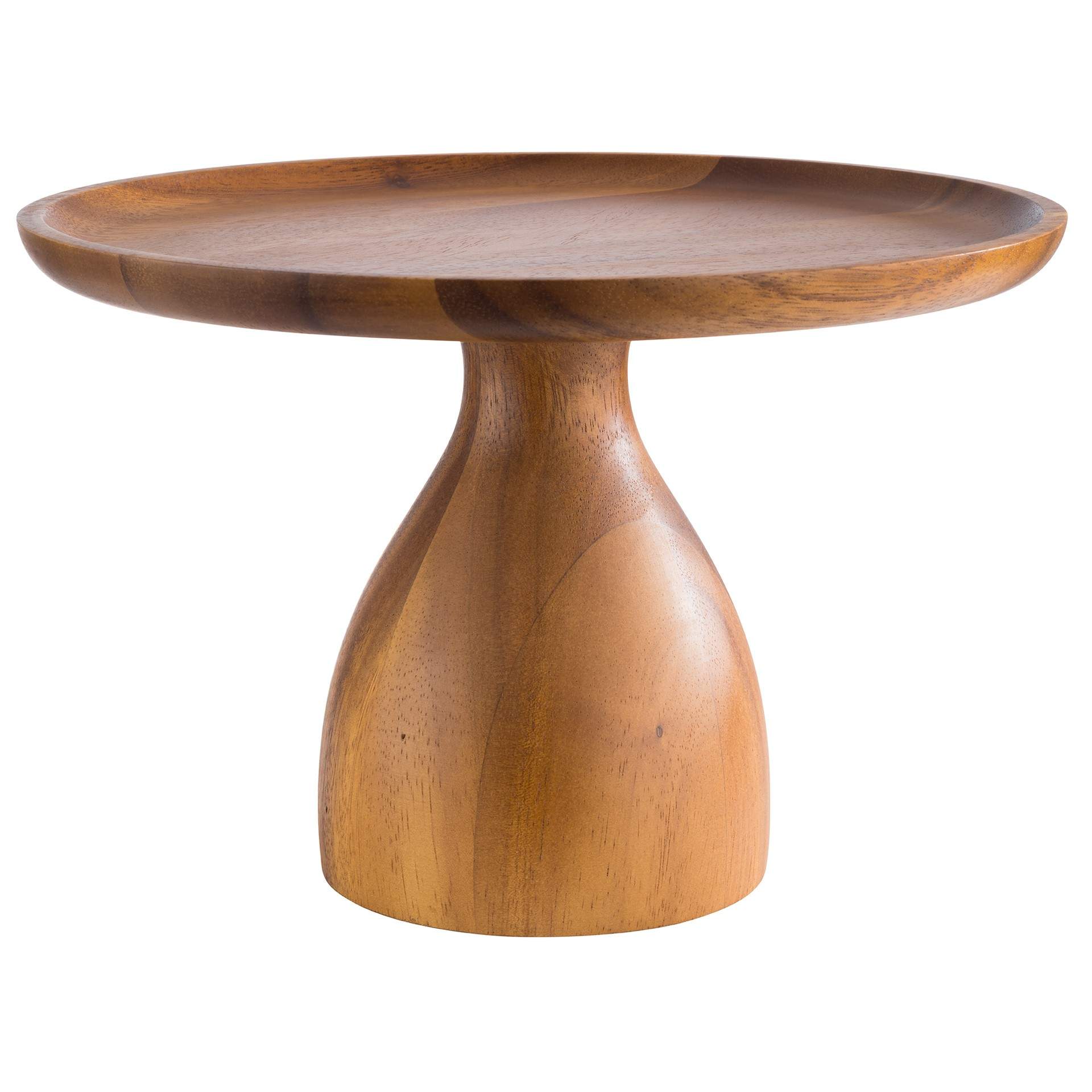 Tortenplatte - Serie Acacia - rund - Abm. 16 cm - Ø 24,0 cm - Holz - 33293-B