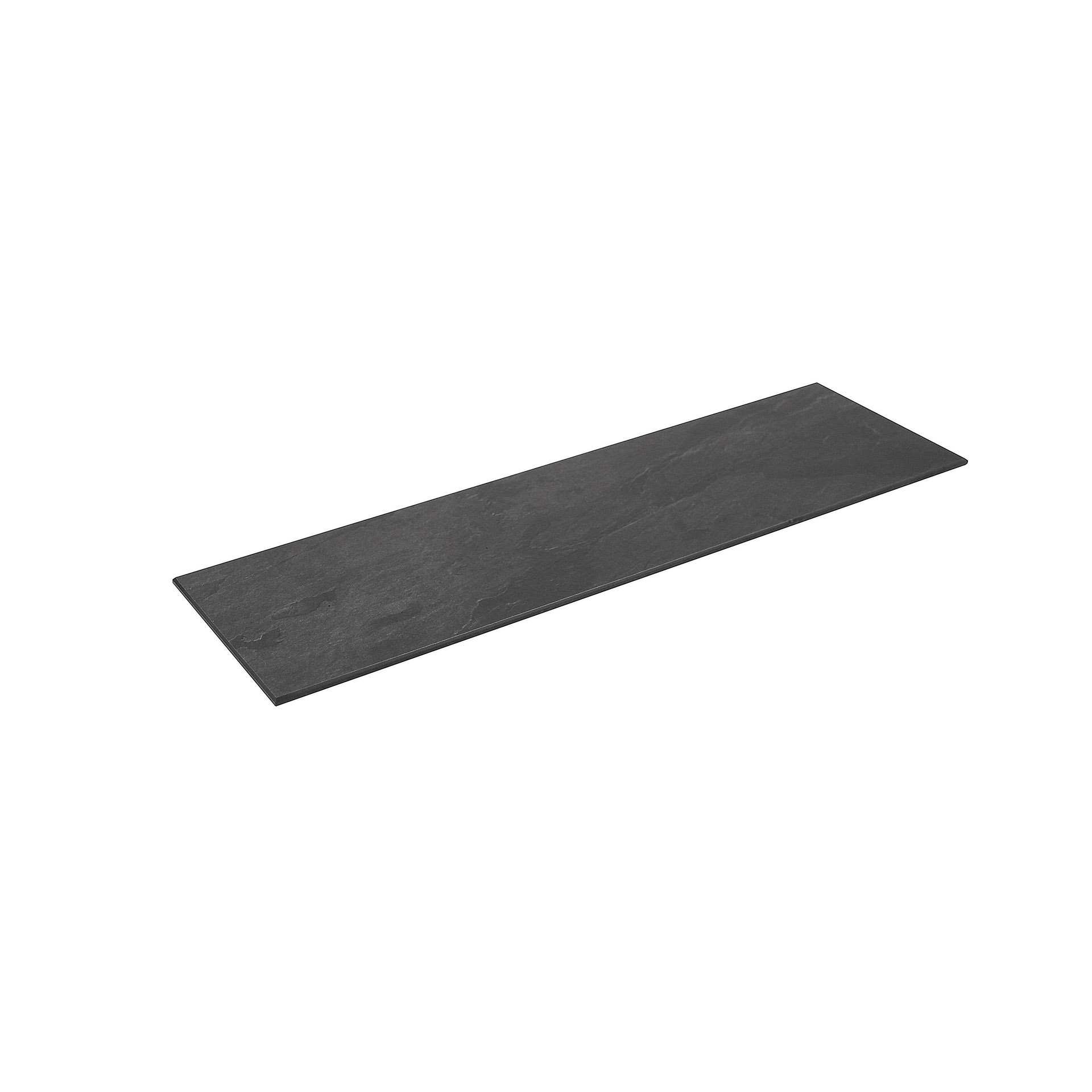 Auslagetablett - Schiefer - Abm. 40,0 x 20,0 x 0,6 cm - Kunststoff - 225090-C