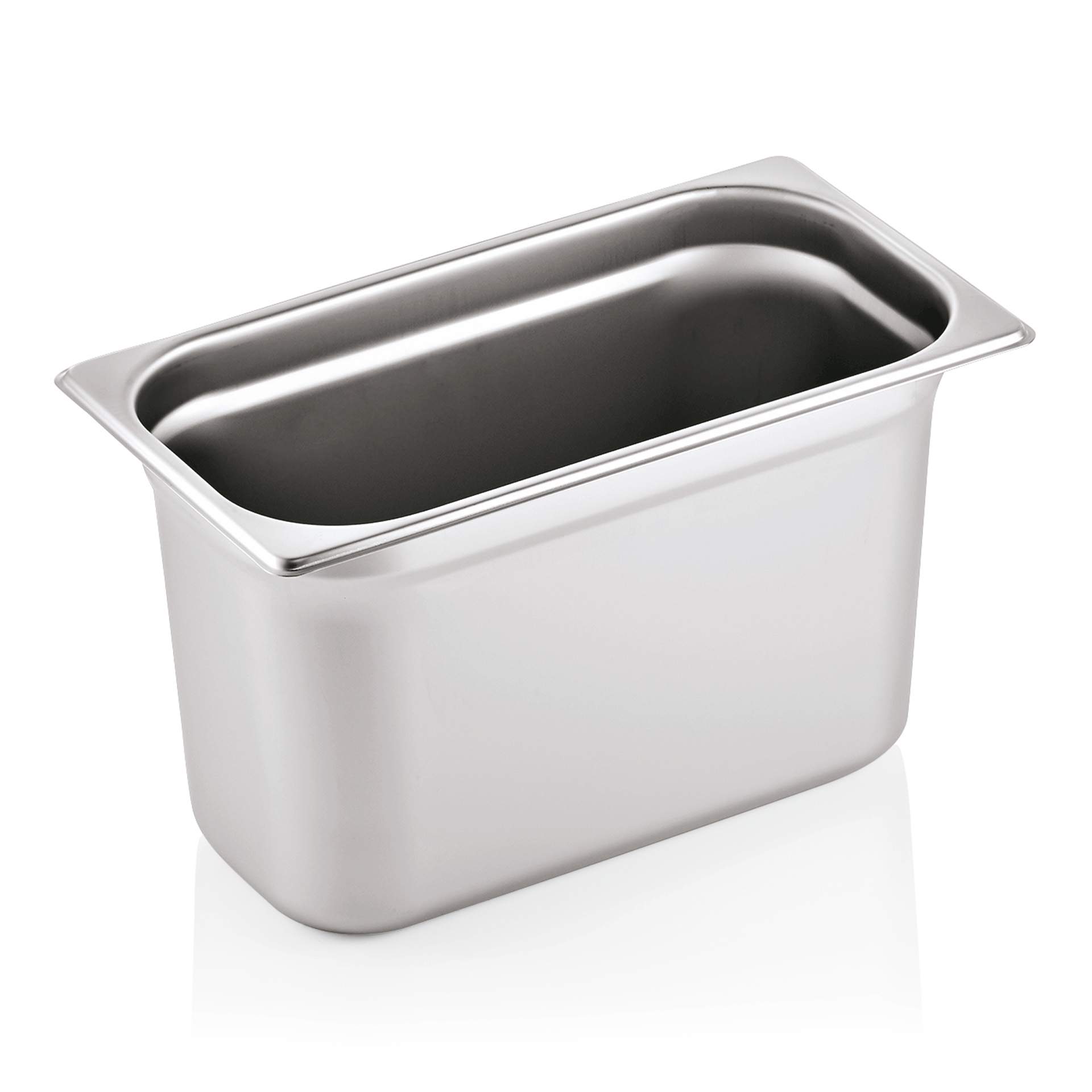 GN-Behälter - 18/8 - Serie 90 - GN 1/3 (325 x 176 mm) - 200 mm - Edelstahl - 9013200-A