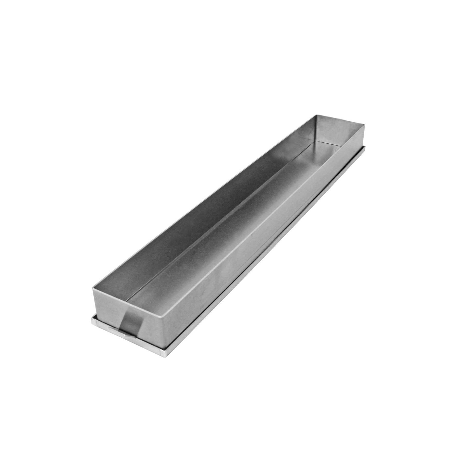 Schnittkuchenblech - 2 tlg. - Abm. 58,0 x 10,0 x 5,0 cm - Aluminium - 995870-C