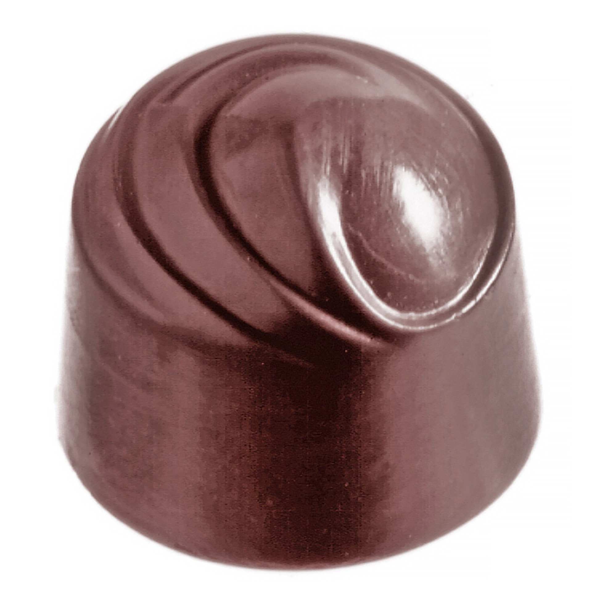 Schokoladen-Form - Kirsche - Abm. 27,5 x 17,5 x 2,6 cm - Polycarbonat - 422169-C