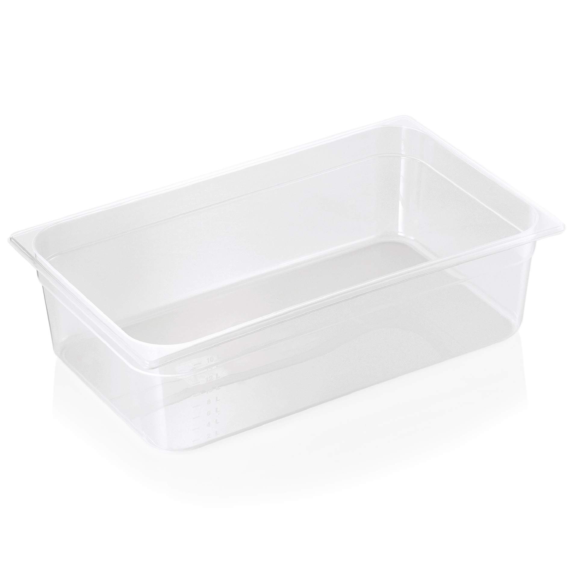 GN-Behälter - BPA frei - Serie 84 - Inhalt 20,0 l - GN 1/1 (530 x 325 mm) - 150 mm - Polypropylen - 8411150-A