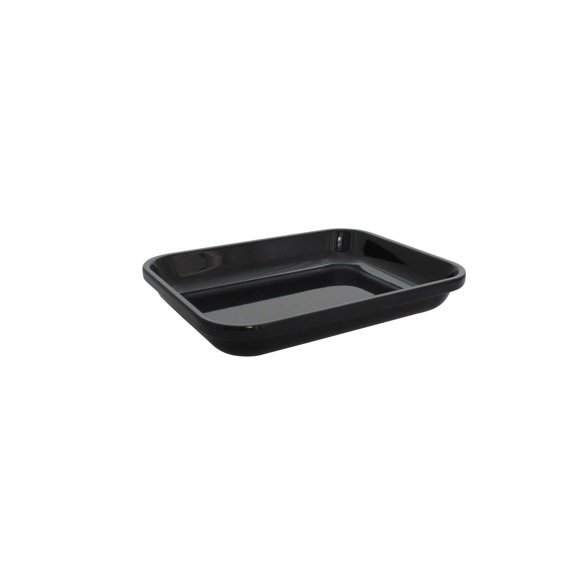 Auslagetablett - schwarz - Abm. 28,0 x 21,0 x 4,3 cm - Melamin - 227131-C