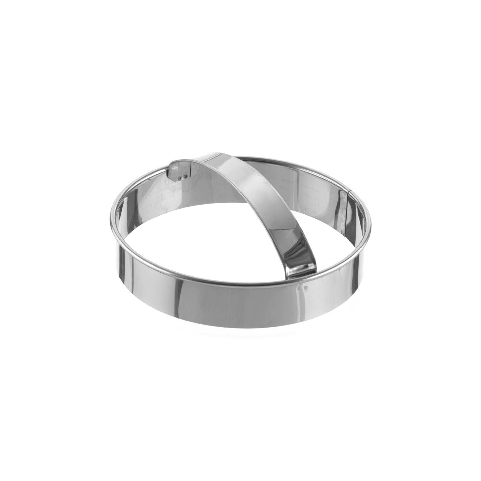 Ausstecher - glatt - rund - Höhe 5,5 cm - Ø 14,0 cm - Edelstahl - 199710-C