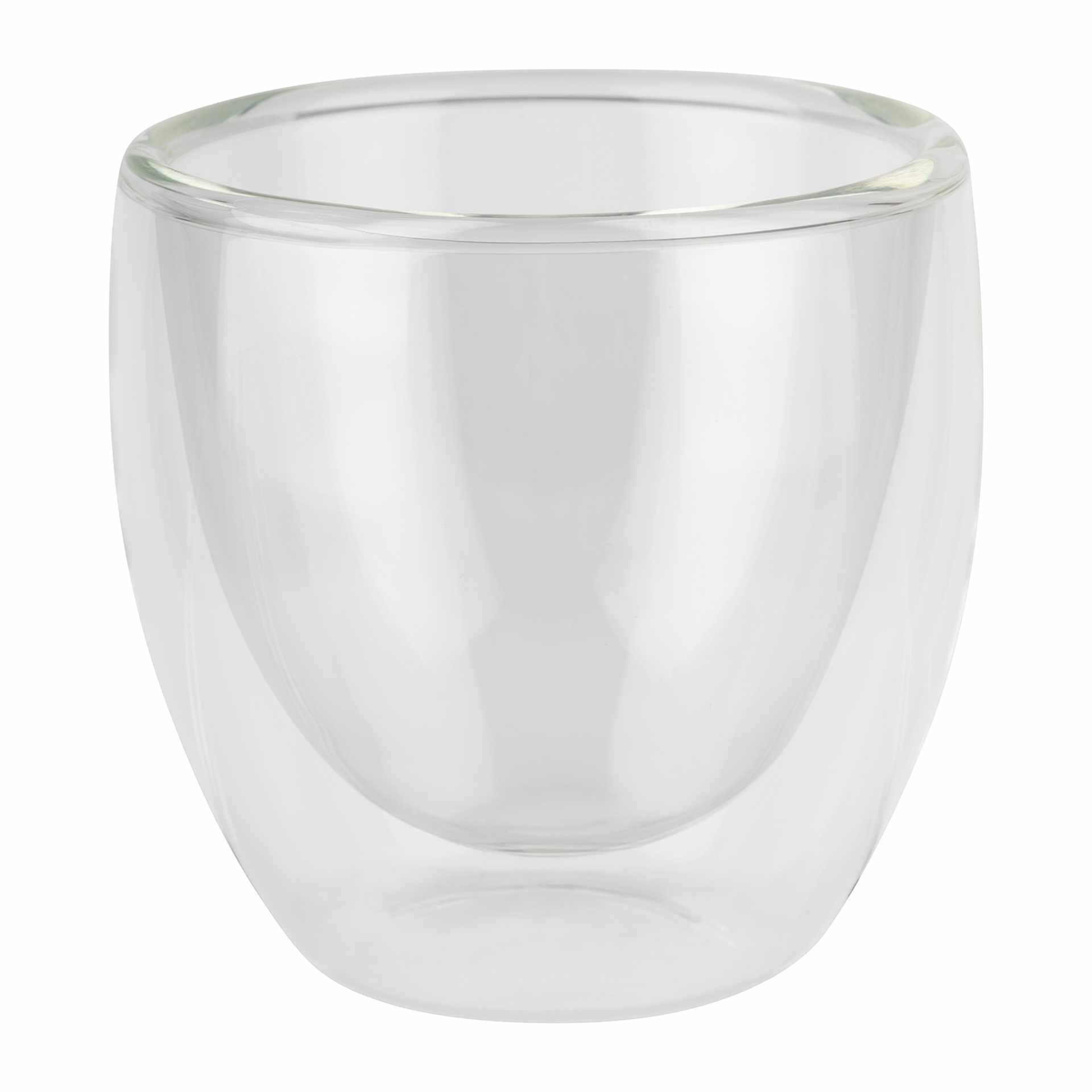 Glas - 2er Set - Serie Twinz - Höhe 6,5 cm - Ø 6 cm - Inhalt 0,08 l - Glas - 10370-B