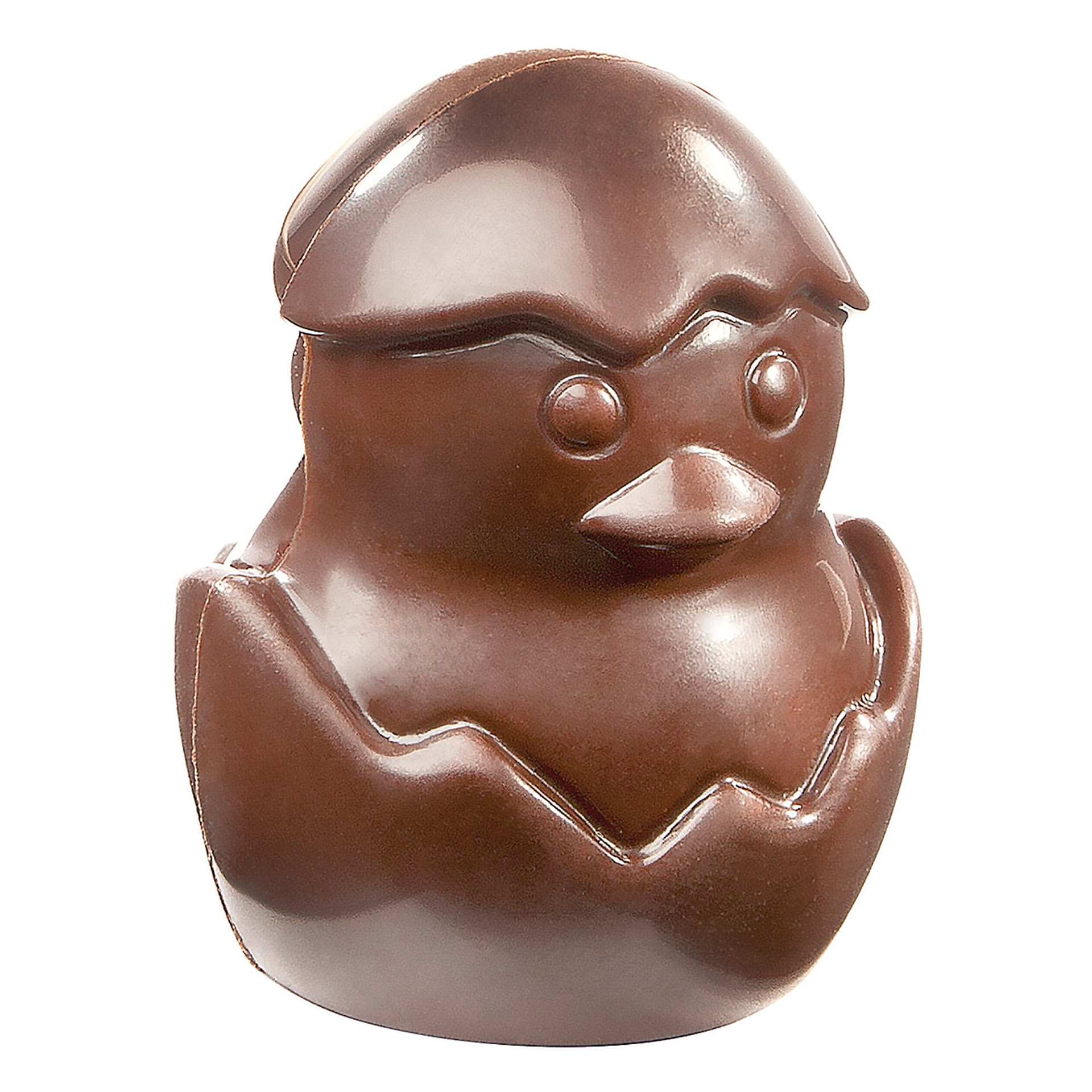 Schokoladen-Form - Küken aus Ei - Abm. 27,5 x 13,5 x 2,4 cm - Polycarbonat - 421786-C