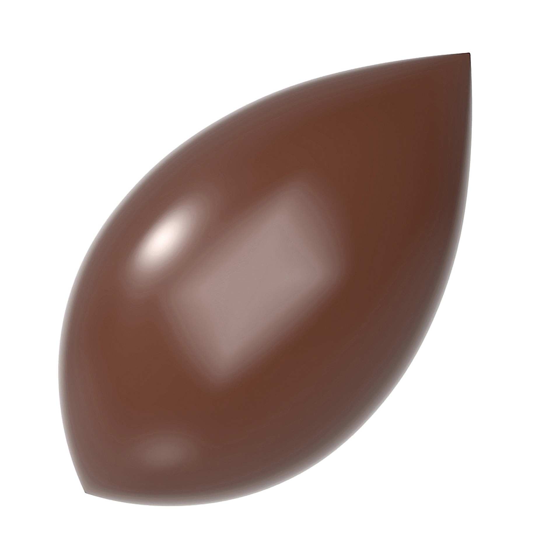 Schokoladen-Form - Quenelle - Abm. 27,5 x 13,5 x 2,4 cm - Polycarbonat - 421673-C