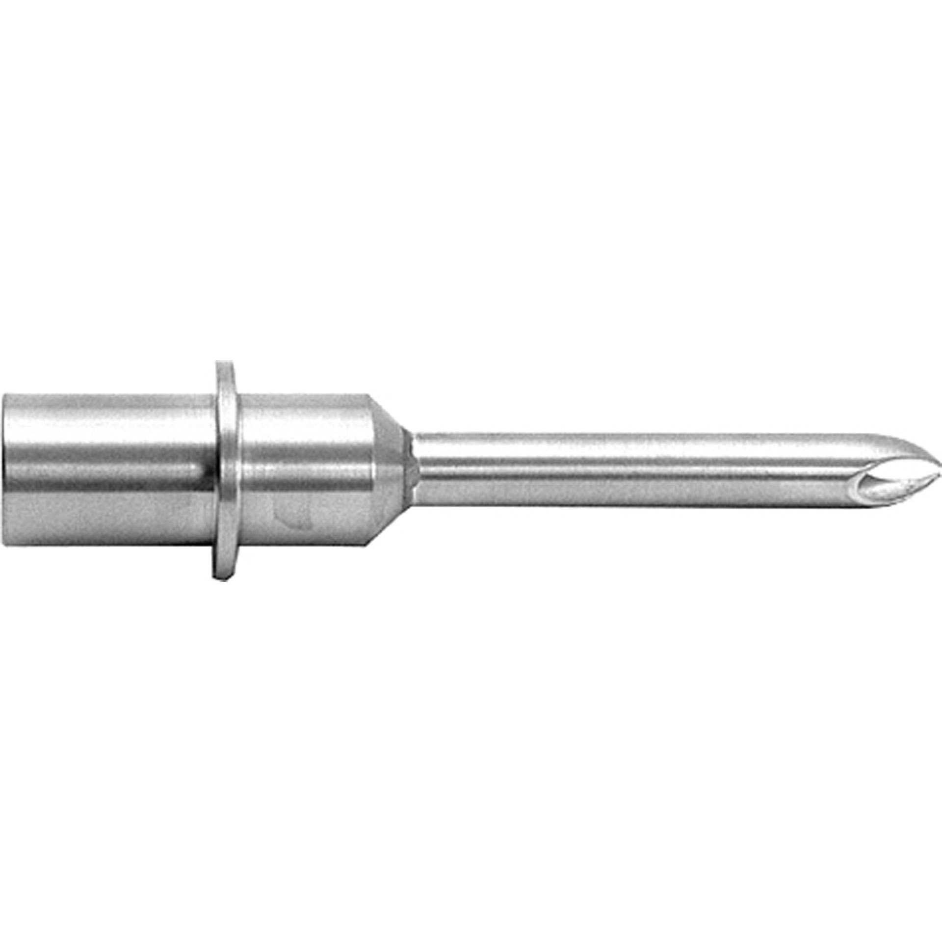 Tülle - glatt / einfach - Abm. 14,0 x 3,2 x 3,2 cm - Edelstahl - 152635-C
