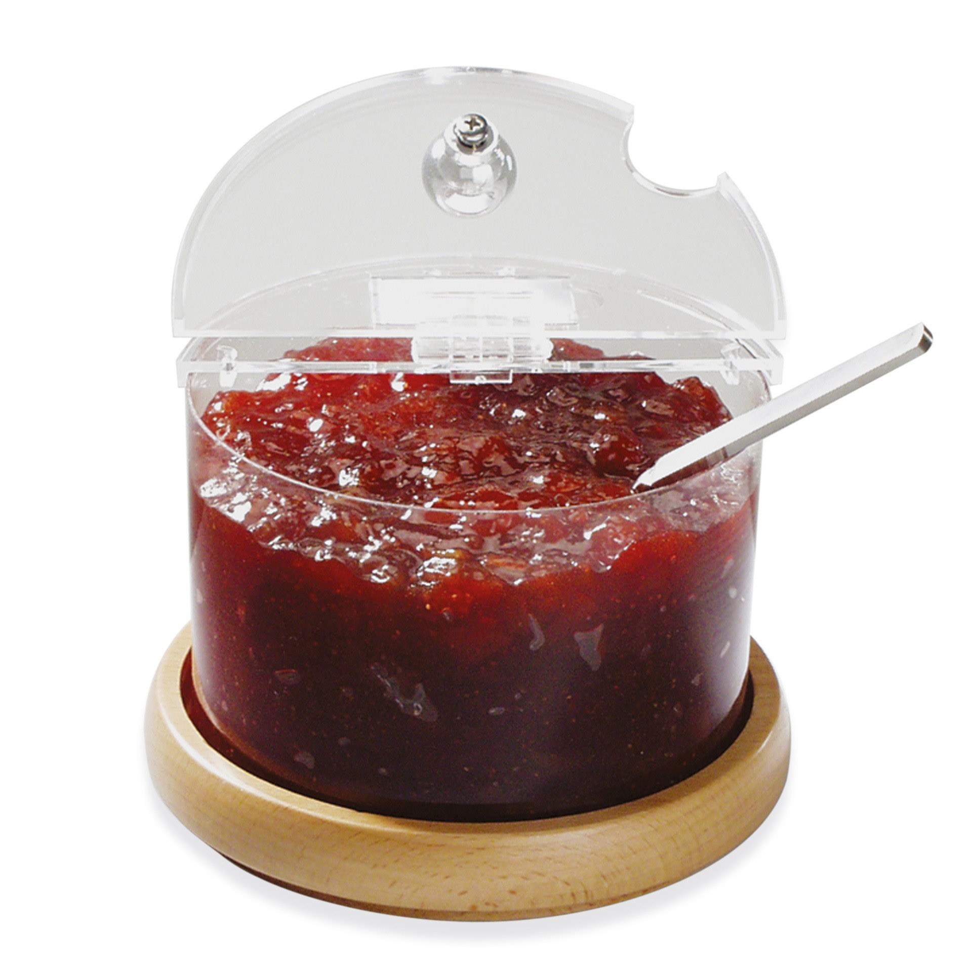 Ersatzschale - für Kühlschale (11812-B) - Serie Top Fresh - transparent - rund - Abm. 9,0 cm - Ø 14,0 cm - Polycarbonat - 11816-B
