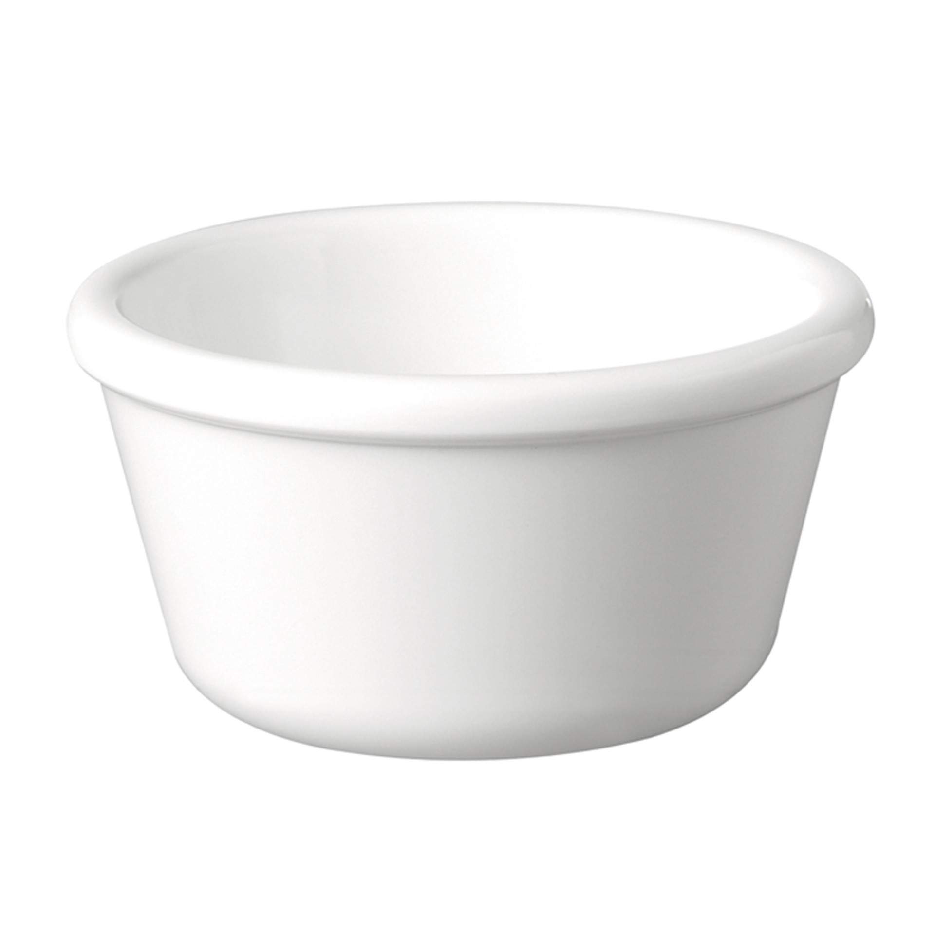 Dipschälchen - Serie Casual - weiß - Abm. 3,7 cm - Ø 6,0 cm - Inhalt 0,04 l - Melamin - 83780-B