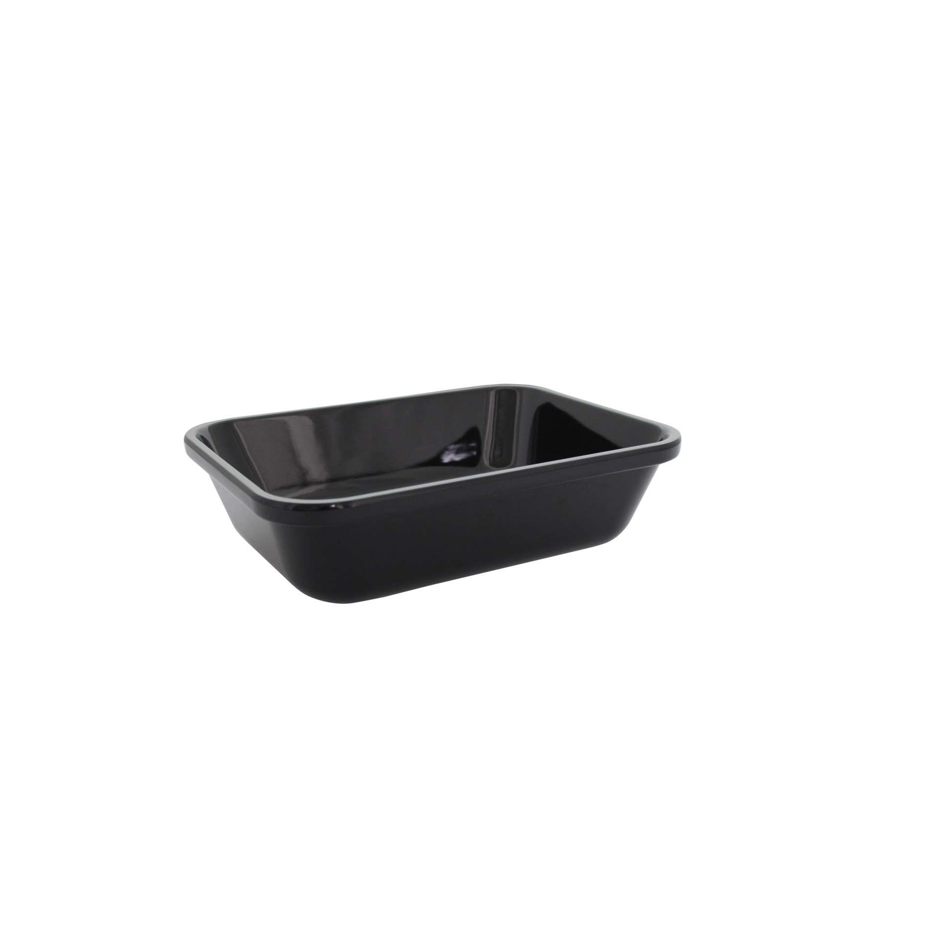 Auslagetablett - schwarz - Abm. 28,0 x 21,0 x 7,6 cm - Melamin - 227132-C