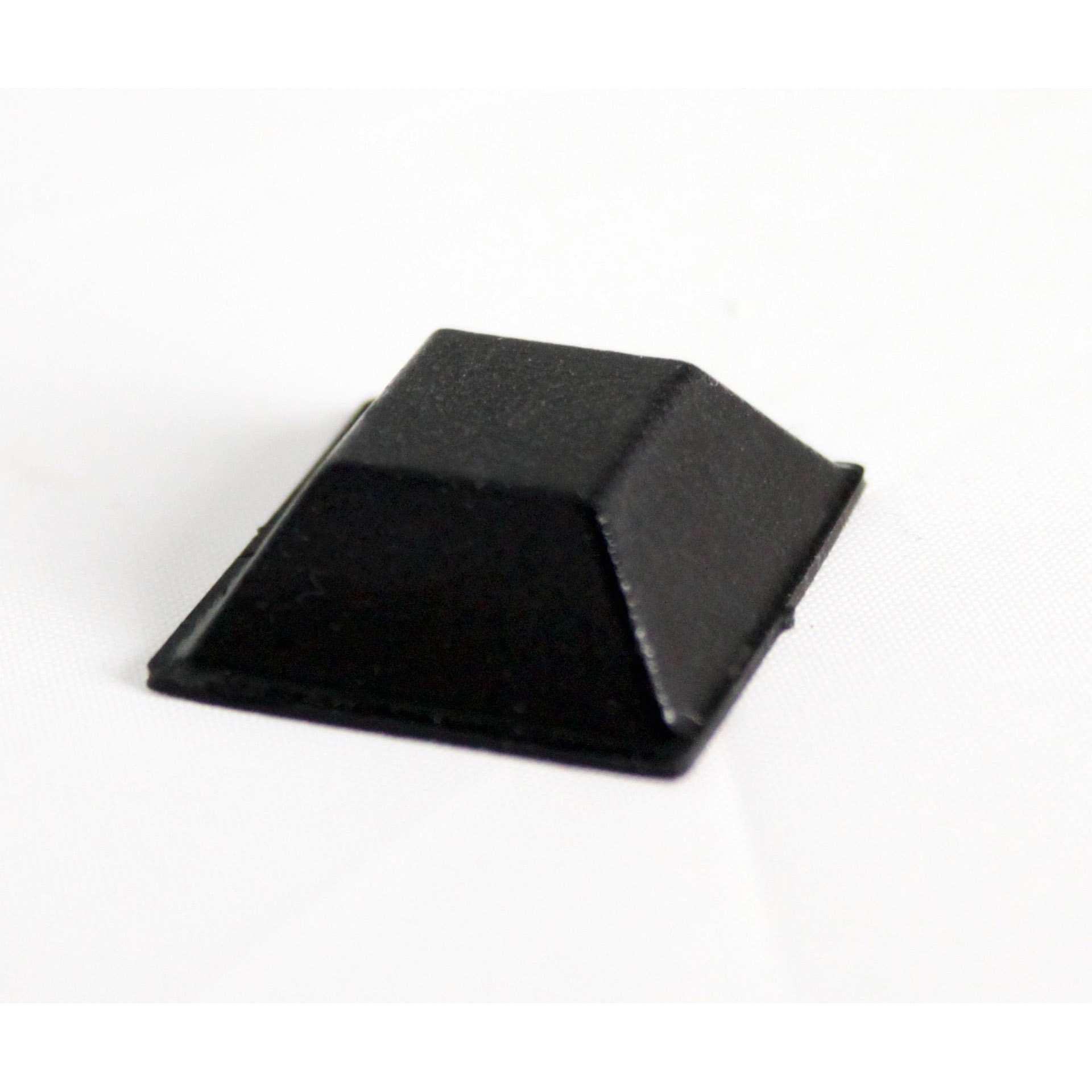 Silikonfüße - für Auslagetablett - quadratisch - Abm. 2,0 x 2,0 x 0,7 cm - Silikon - 227144-C