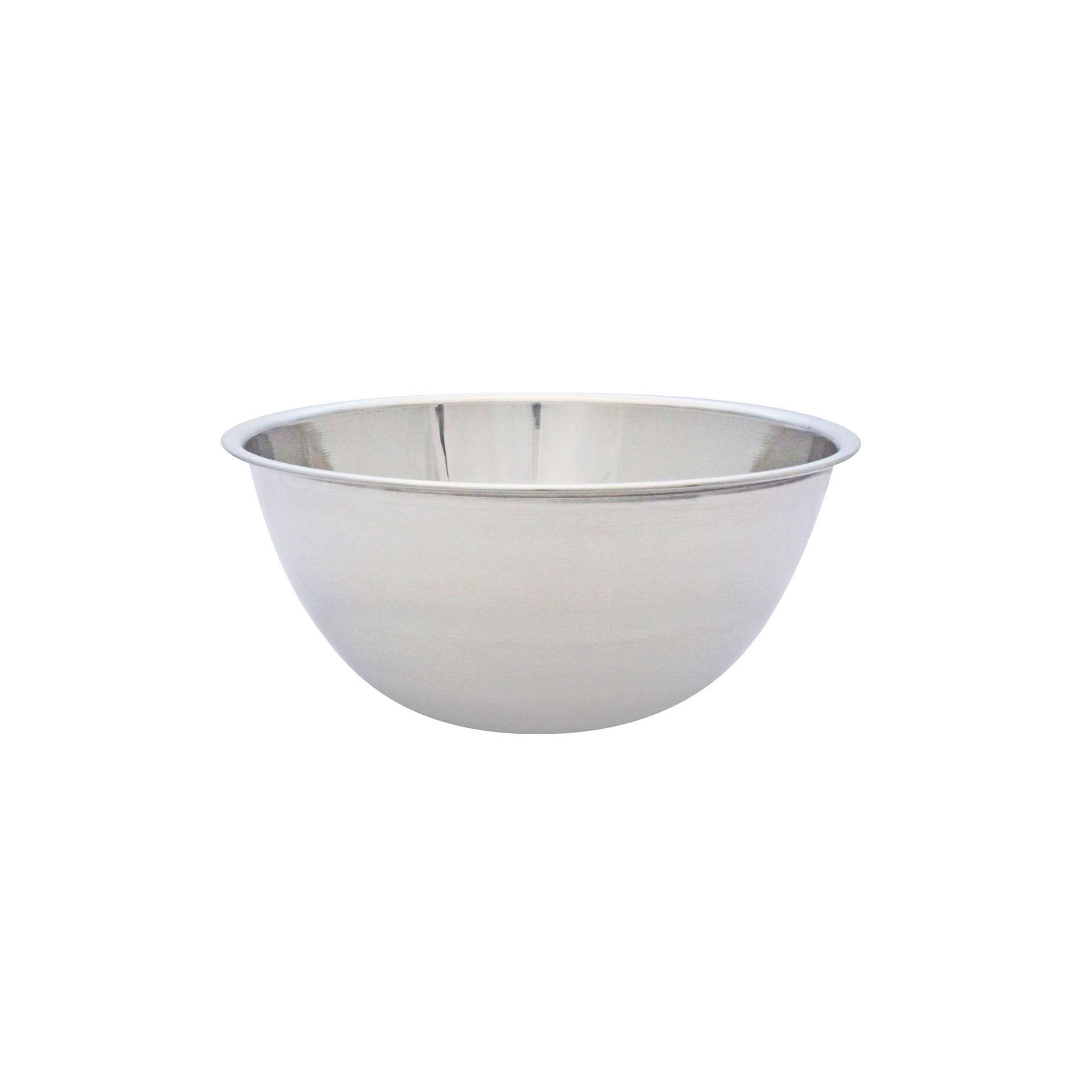 Schlagschüsseln - rund - Höhe 12,0 cm - Ø 30,0 cm - Inhalt 4,5 l - Edelstahl - 199018-C