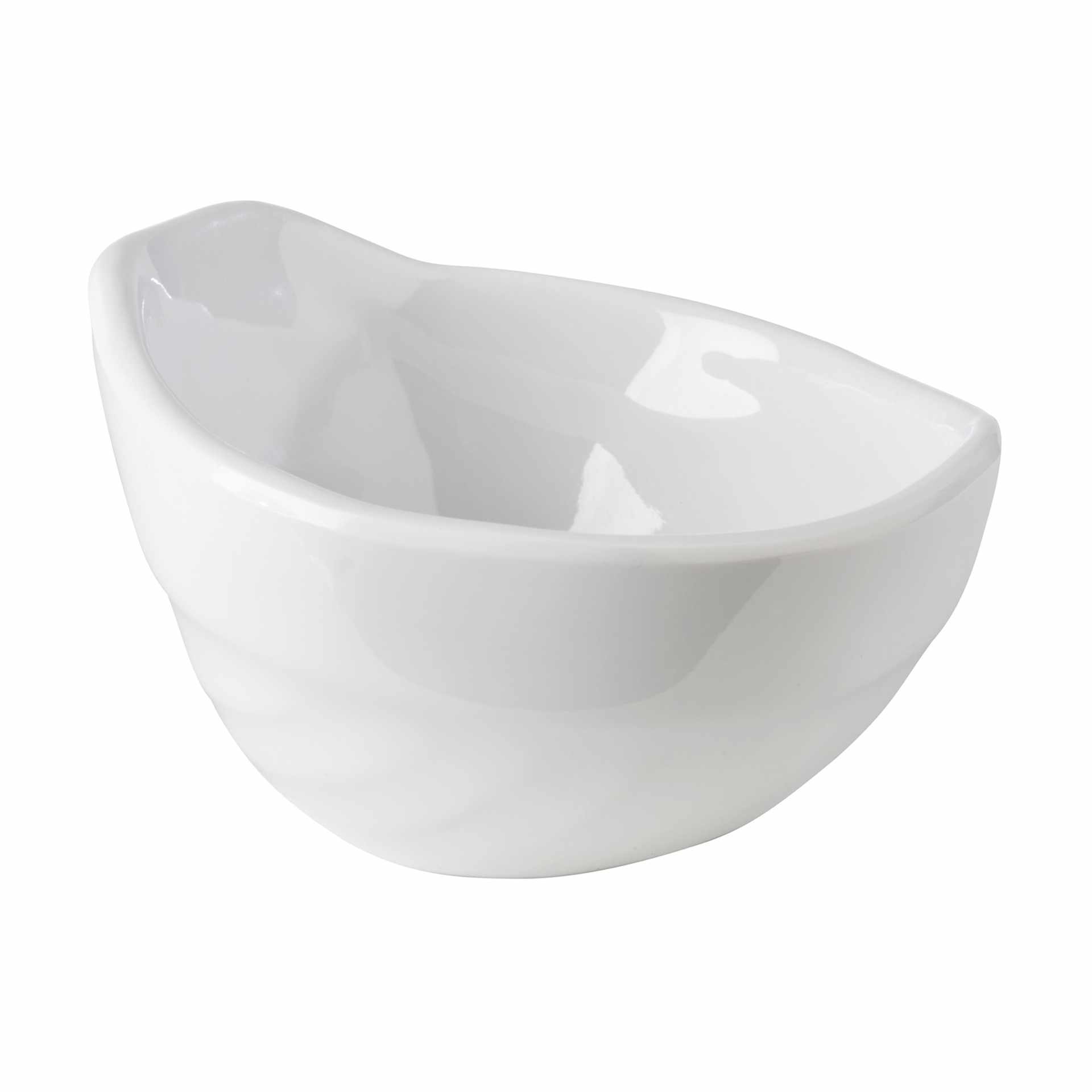 Schale - Serie Friendly - weiß - rechteckig - Abm. 7,5 x 7,0 x 4,5 cm - Inhalt 0,05 l - PET - 79038-B