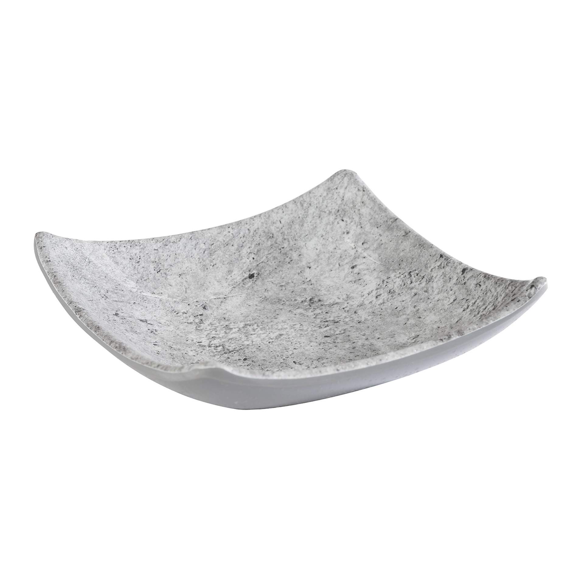 Schale - Serie Element - grau - Abm. 10,5 x 10,5 x 3,0 cm - Inhalt 0,04 l - Melamin - 84821-B