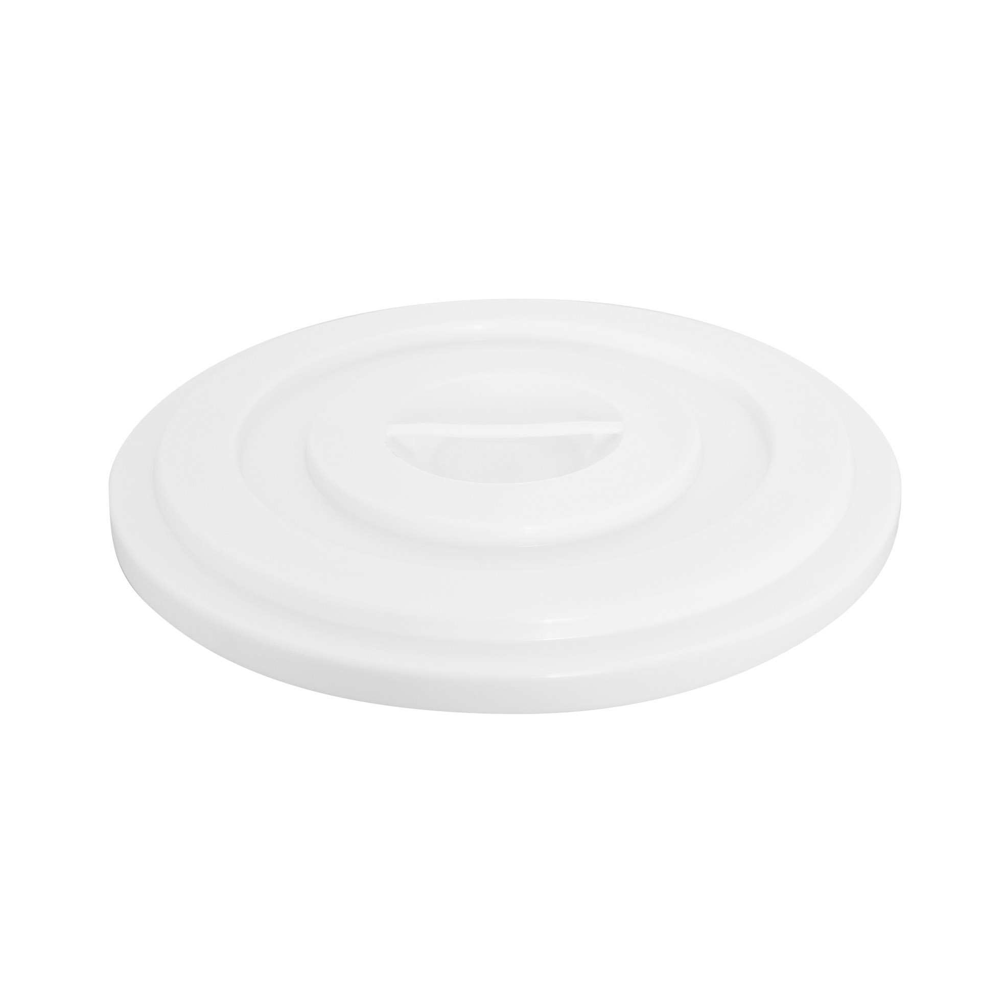 Deckel - für Kübel - 100 Liter (202030) - weiß - Abm. 54,0 x 54,0 x 4,0 cm - Polyethylen - 202035-C
