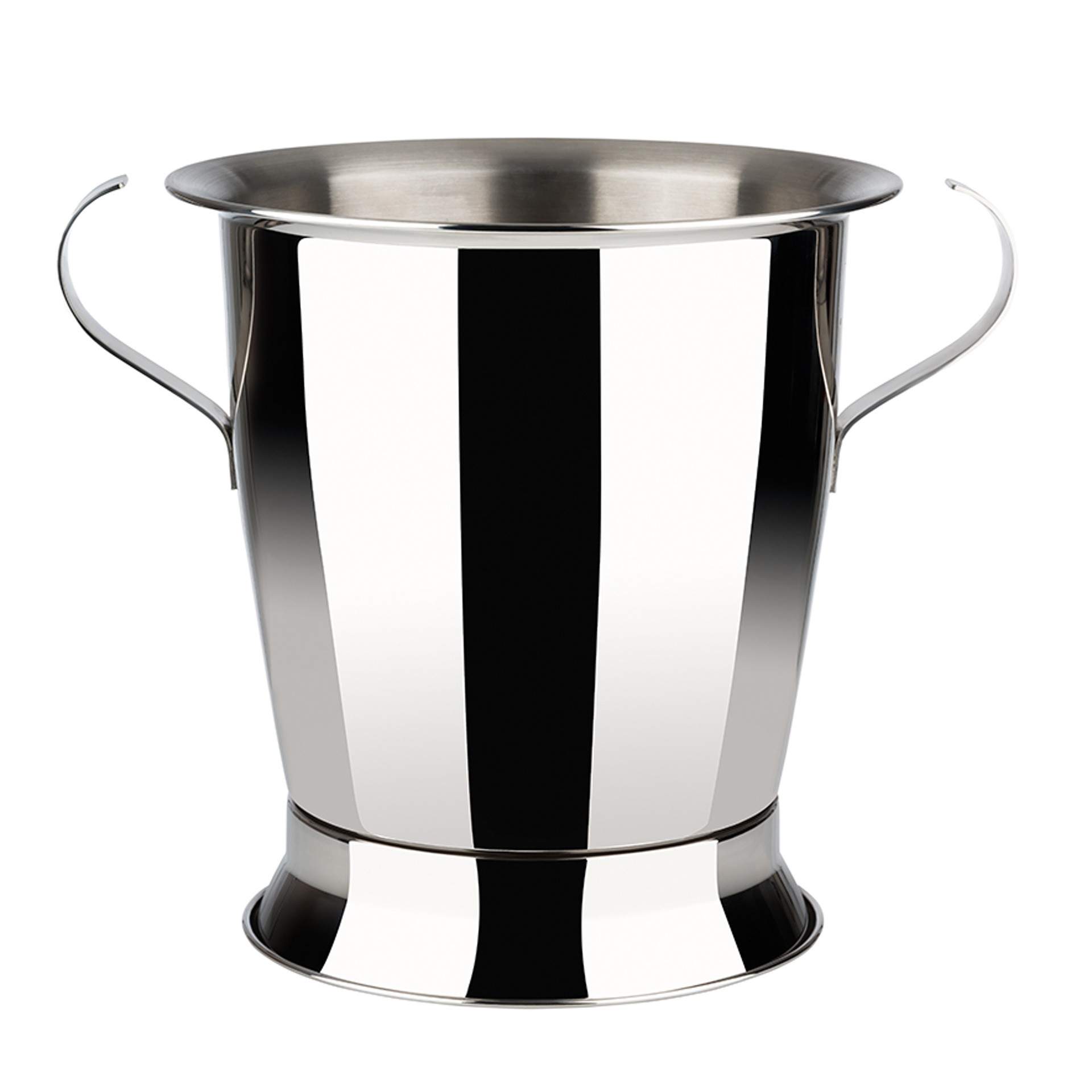 Sektkühler - Serie Trophy - rund - Abm. 24 cm - Ø 23,0 cm - Inhalt 5,0 l - Edelstahl - 36092-B