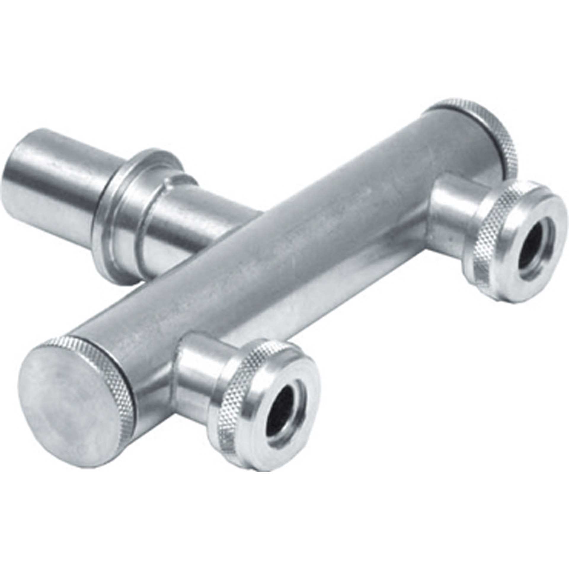 Kupplungsstück - für Trichter - Abm. 14,5 x 2,5 x 10,5 cm - Edelstahl - 152699-C
