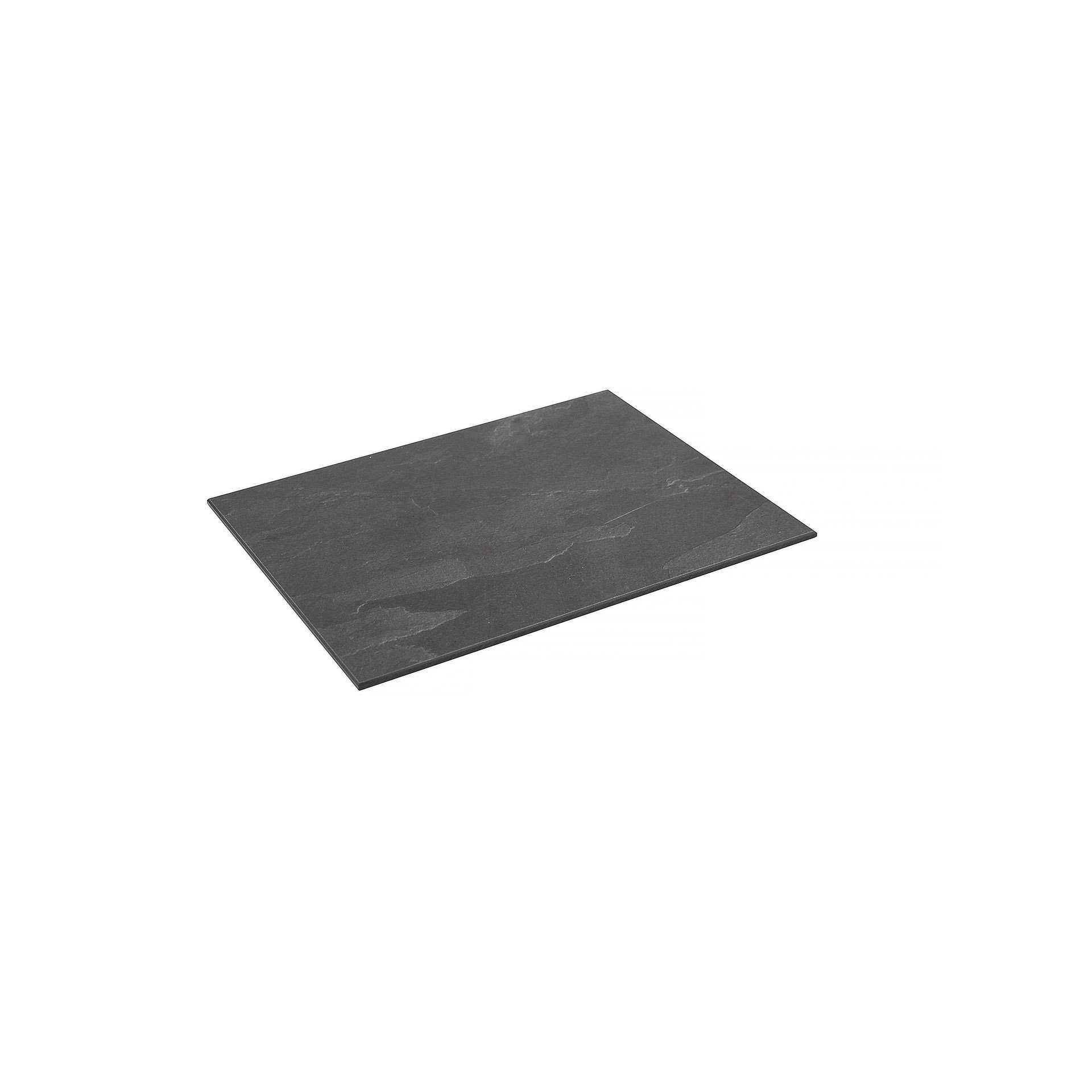 Auslagetablett - Schiefer - Abm. 60,0 x 20,0 x 0,6 cm - Kunststoff - 225060-C