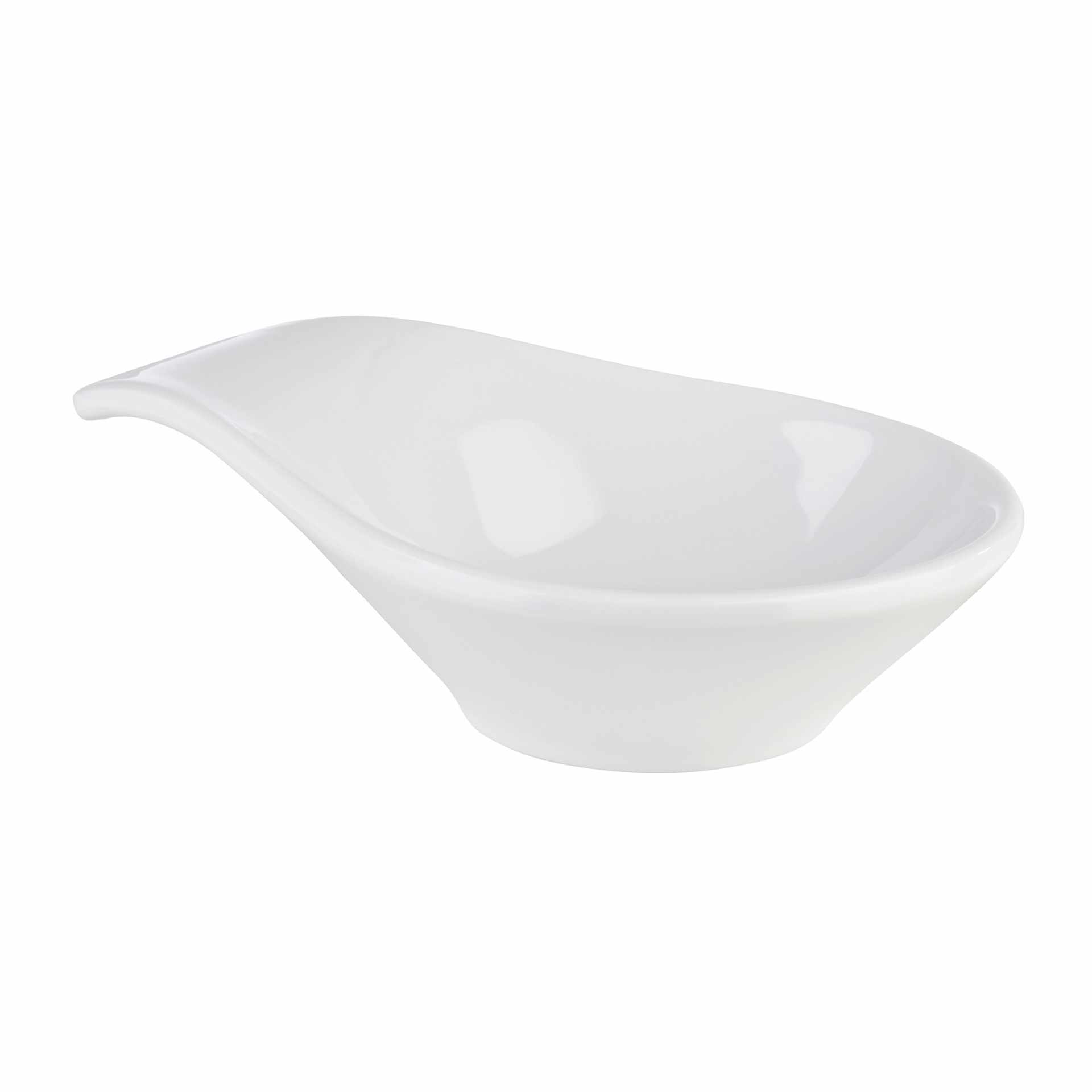 Schale - Serie Friendly - weiß - rechteckig - Abm. 11,5 x 7,5 x 3,0 cm - Inhalt 0,06 l - PET - 79039-B