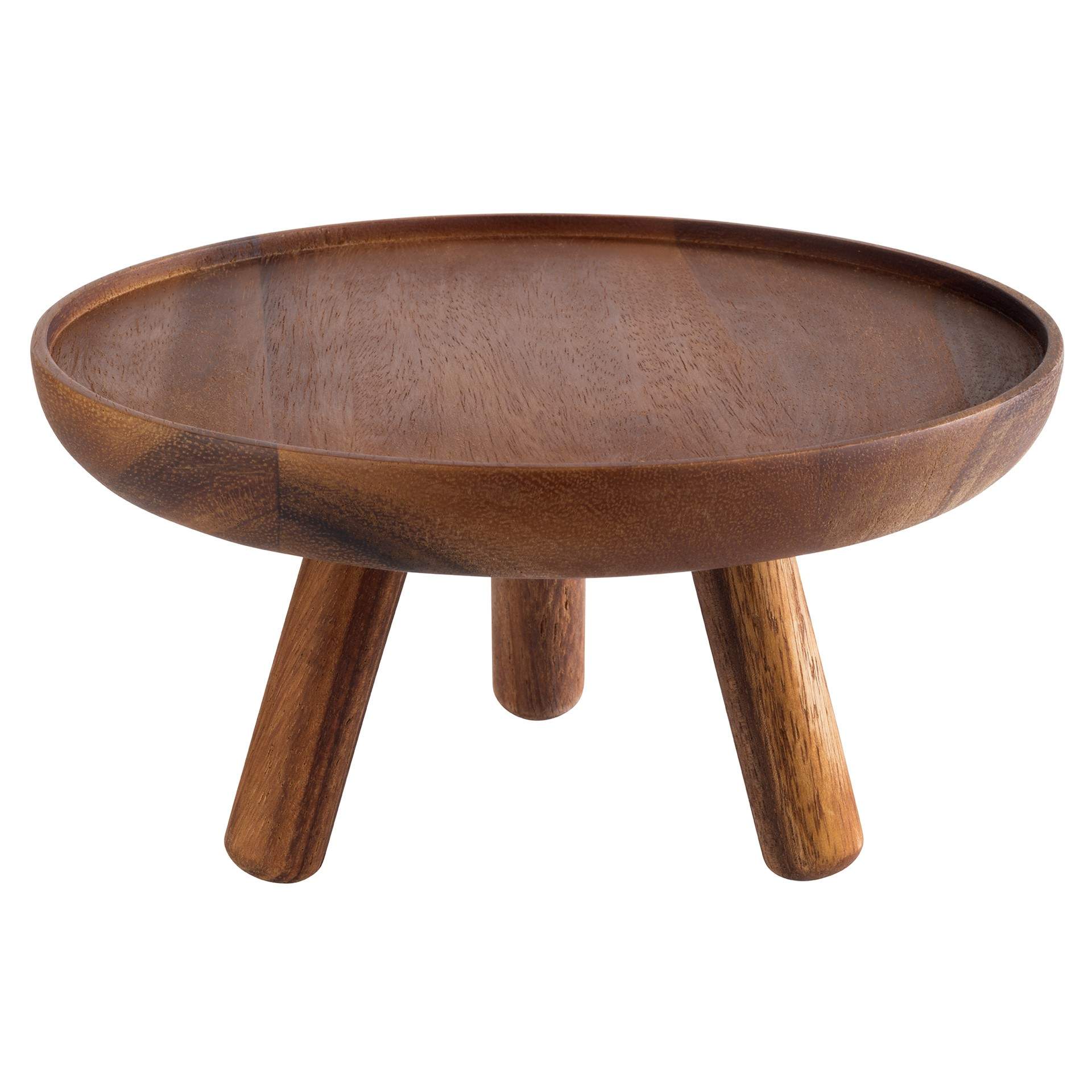Buffet-Ständer - Serie Acacia - rund - Abm. 10,5 cm - Ø 20,0 cm - Akazienholz - 15620-B