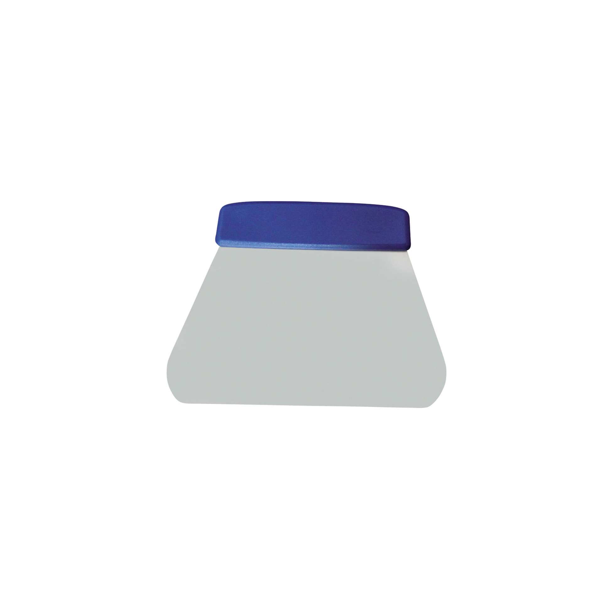 Spachtel - blau - Trapez - Abm. 19,5 x 14,5 x 1,5 cm - Edelstahl - 200702-C