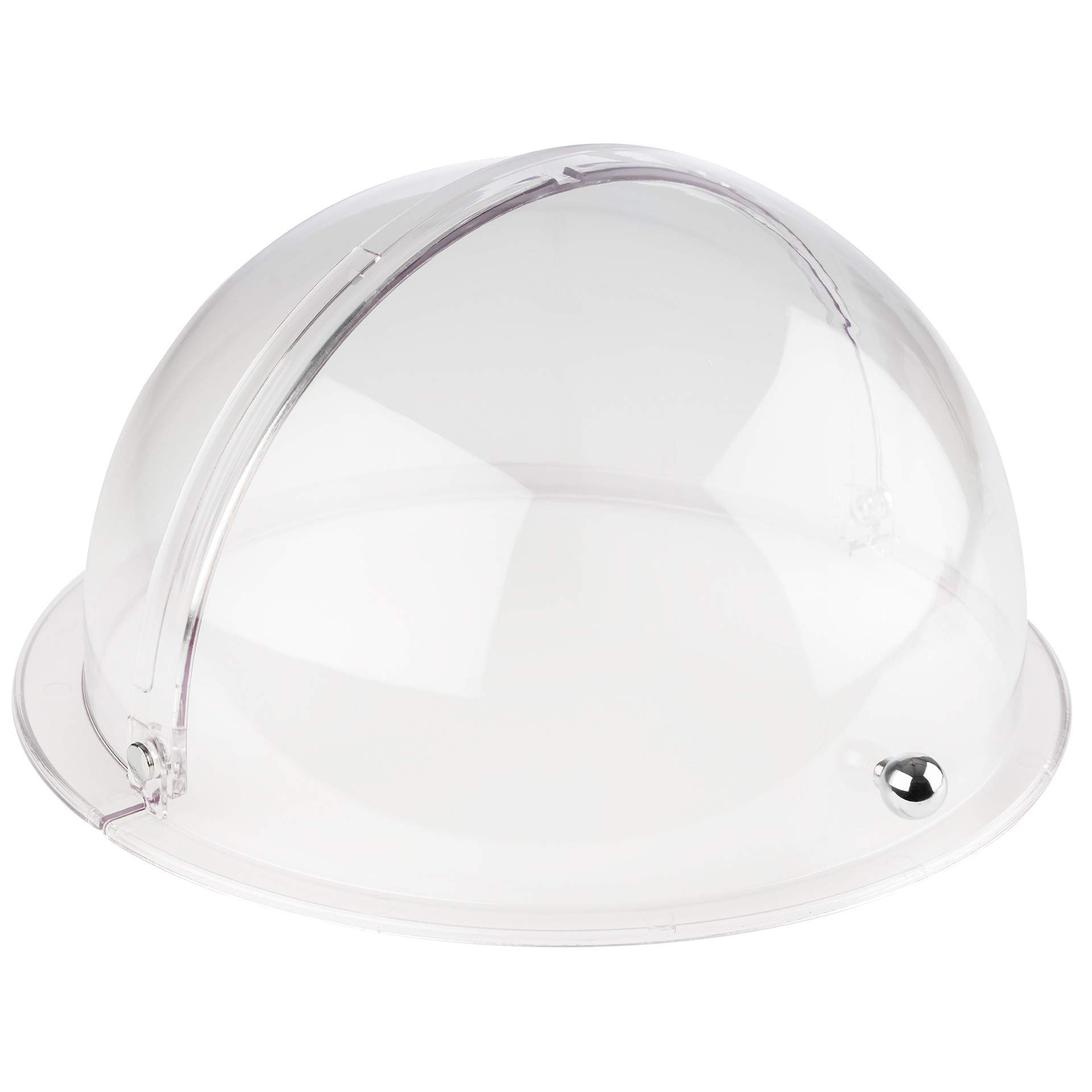 Rolltophaube - transparent - rund - SAN - 18388-B