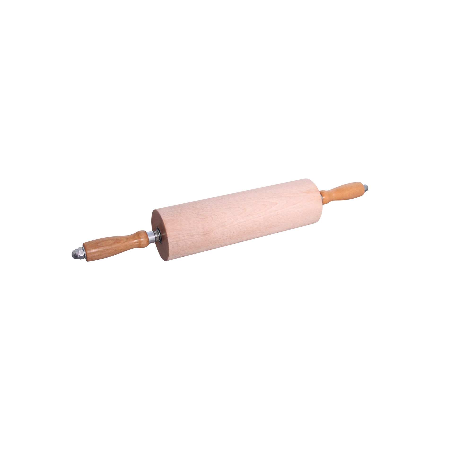 Rollholz / Teigrolle - mit Präzisionskugellager - Abm. 57,0 x 9,0 x 9,0 cm - Buchenholz - 200161-C