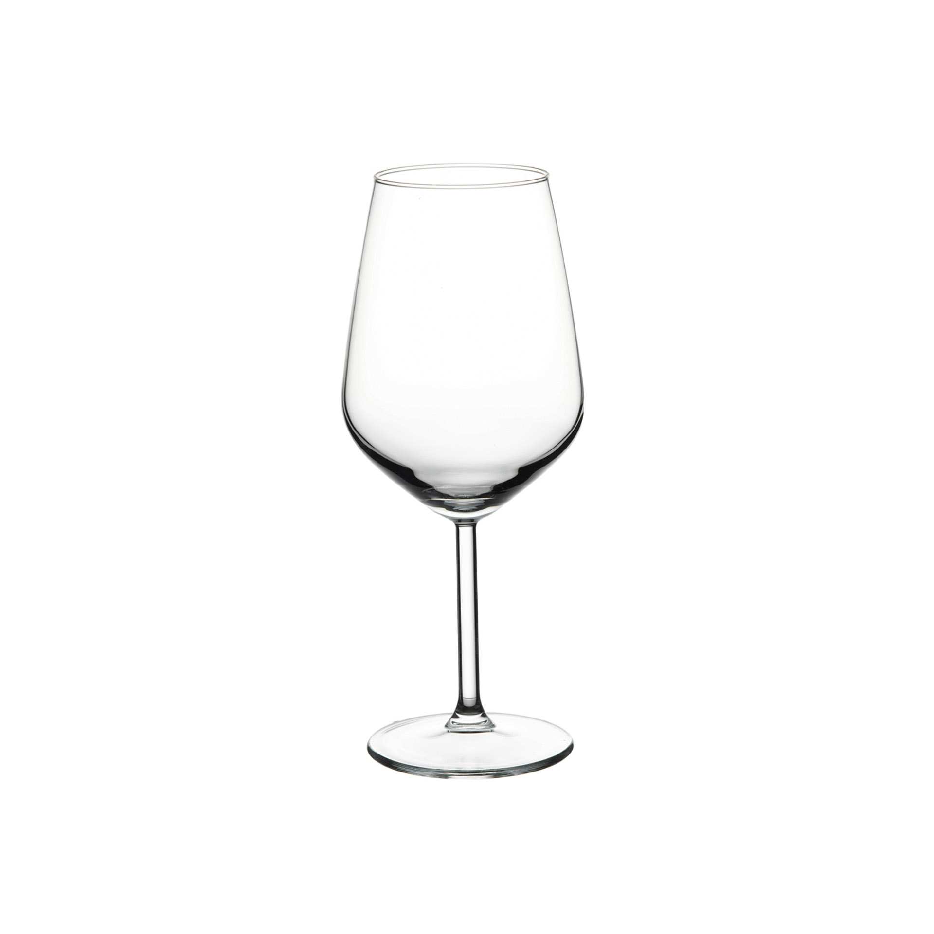 Weinglas - Set á 6 Stück - Serie Allegra - Höhe 21,7 cm - Ø oben / unten 9,1 / 7,8 cm - Inhalt 0,49 l - Glas - 440065-A