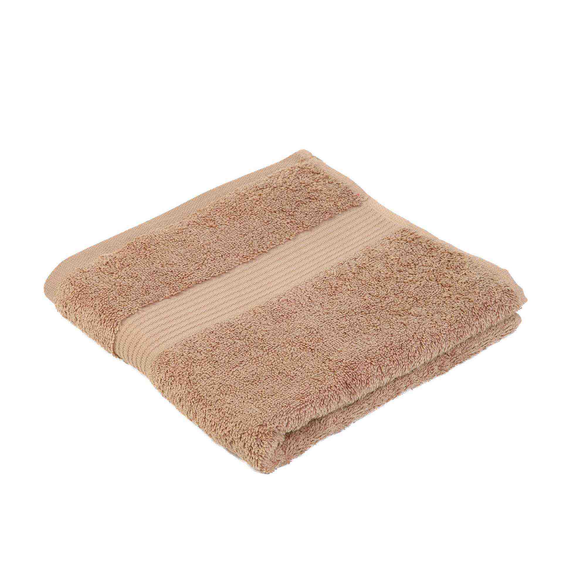 Handtuch - Uni - Serie NEW YORK - marone - Abm. 50 x 100 cm - Baumwolle - 550-8033-4-D