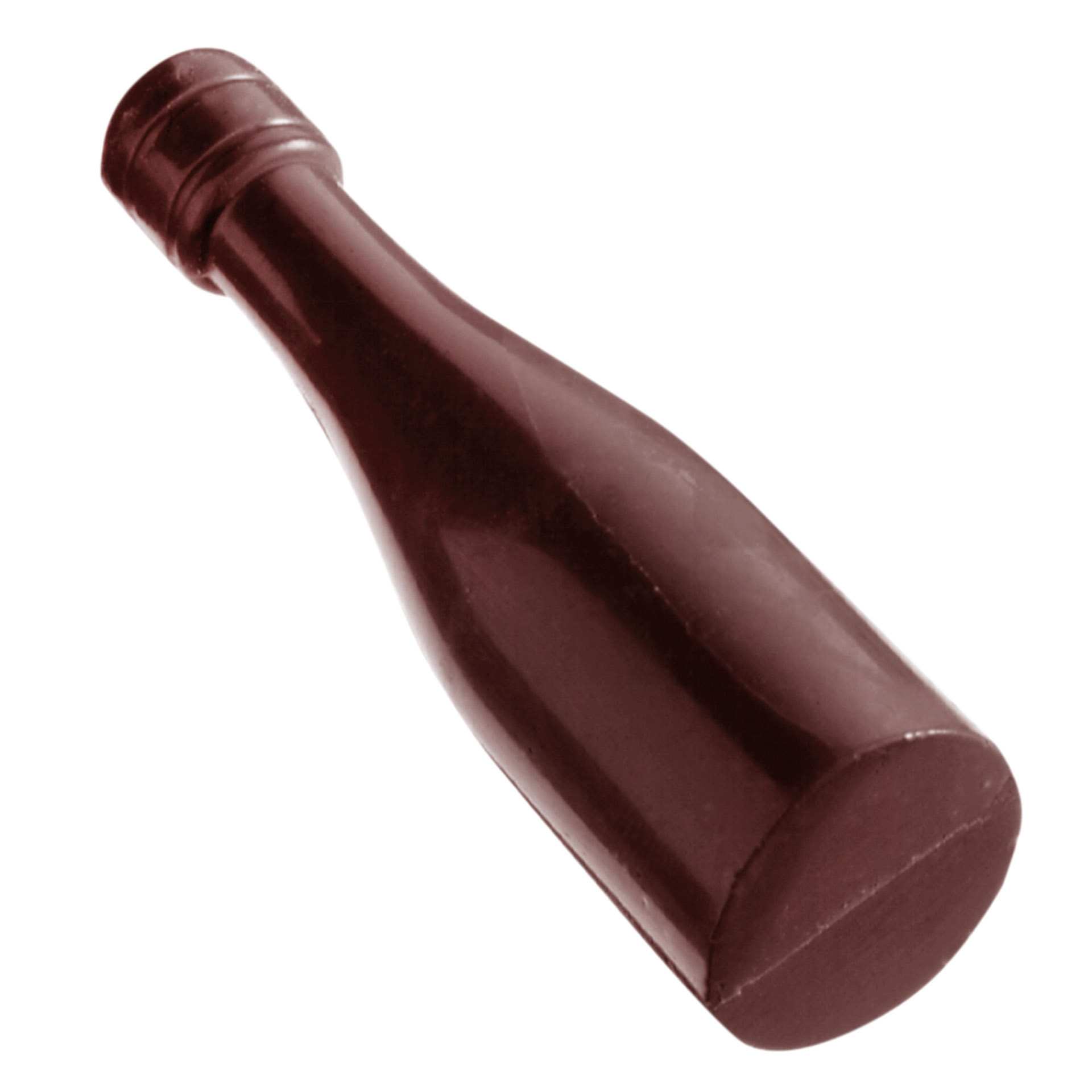 Schokoladen-Form - Sektflasche - Abm. 27,5 x 17,5 x 2,4 cm - Polycarbonat - 422038-C