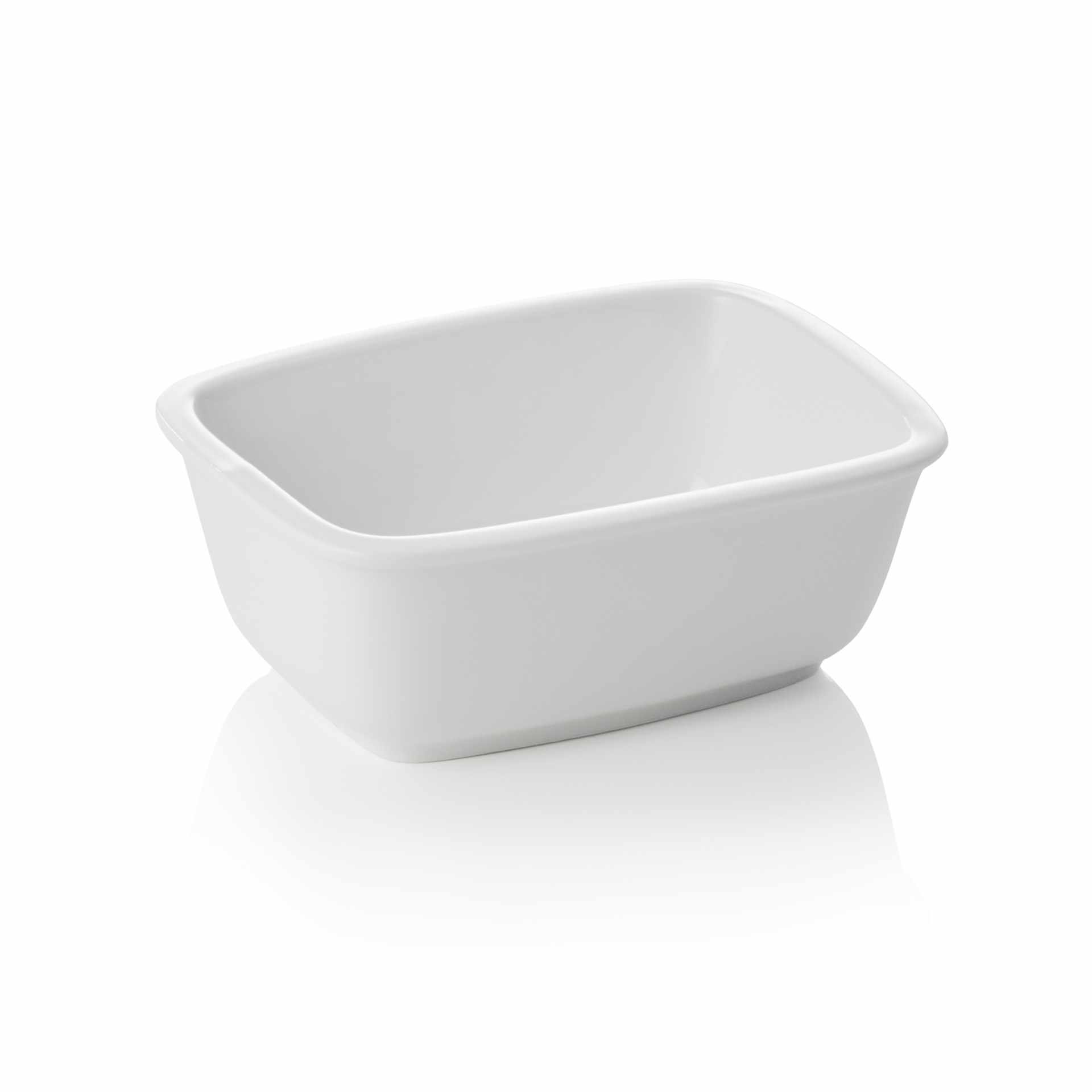 Schale - Abm. 13,5 x 9,5 x 5 cm - Inhalt 0,2 l - Porzellan