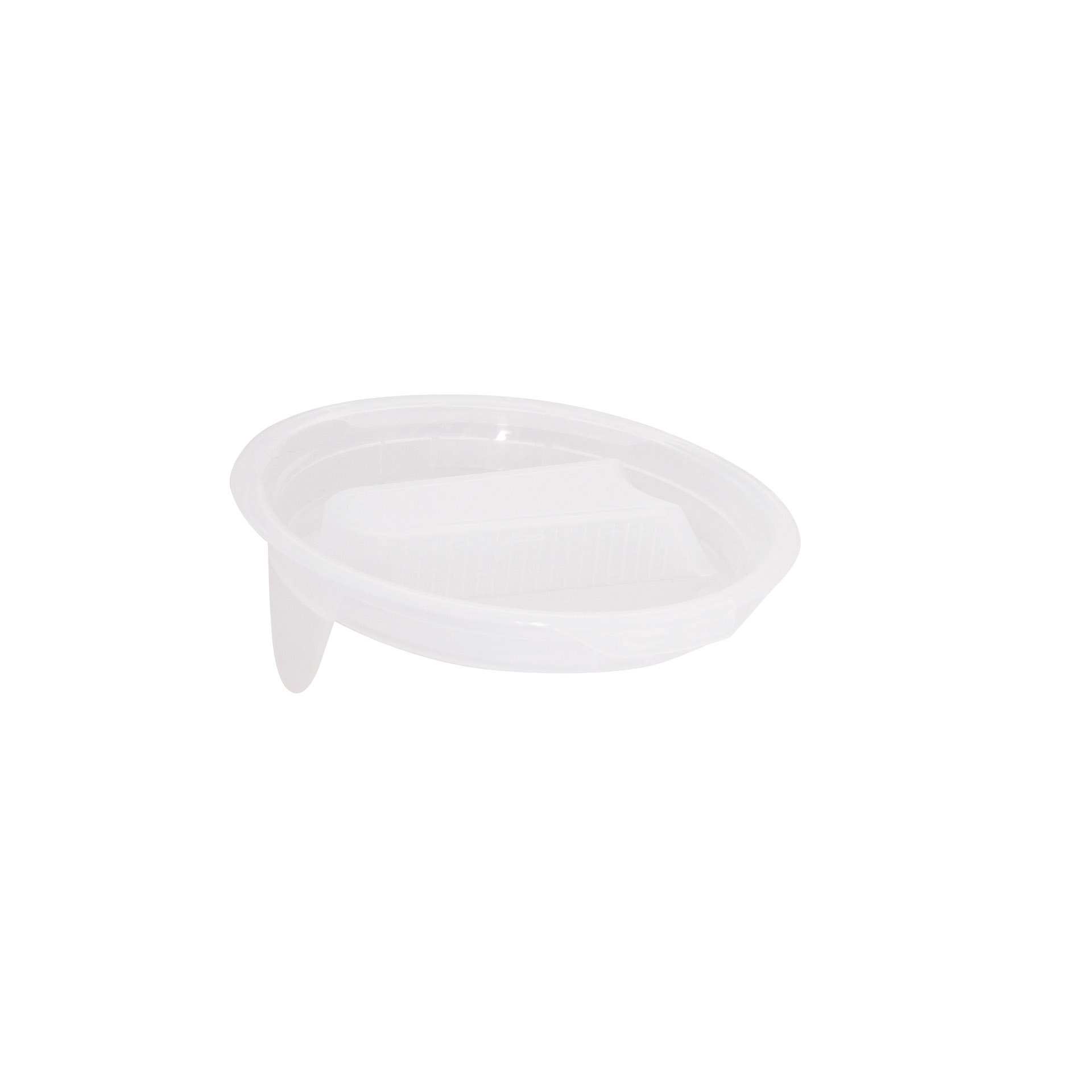 Deckel - für Messebecher 200012 und 206012 - Abm. 12,4 x 12,4 x 4,0 cm - Inhalt 1,0 l - Polypropylen - 206112-C