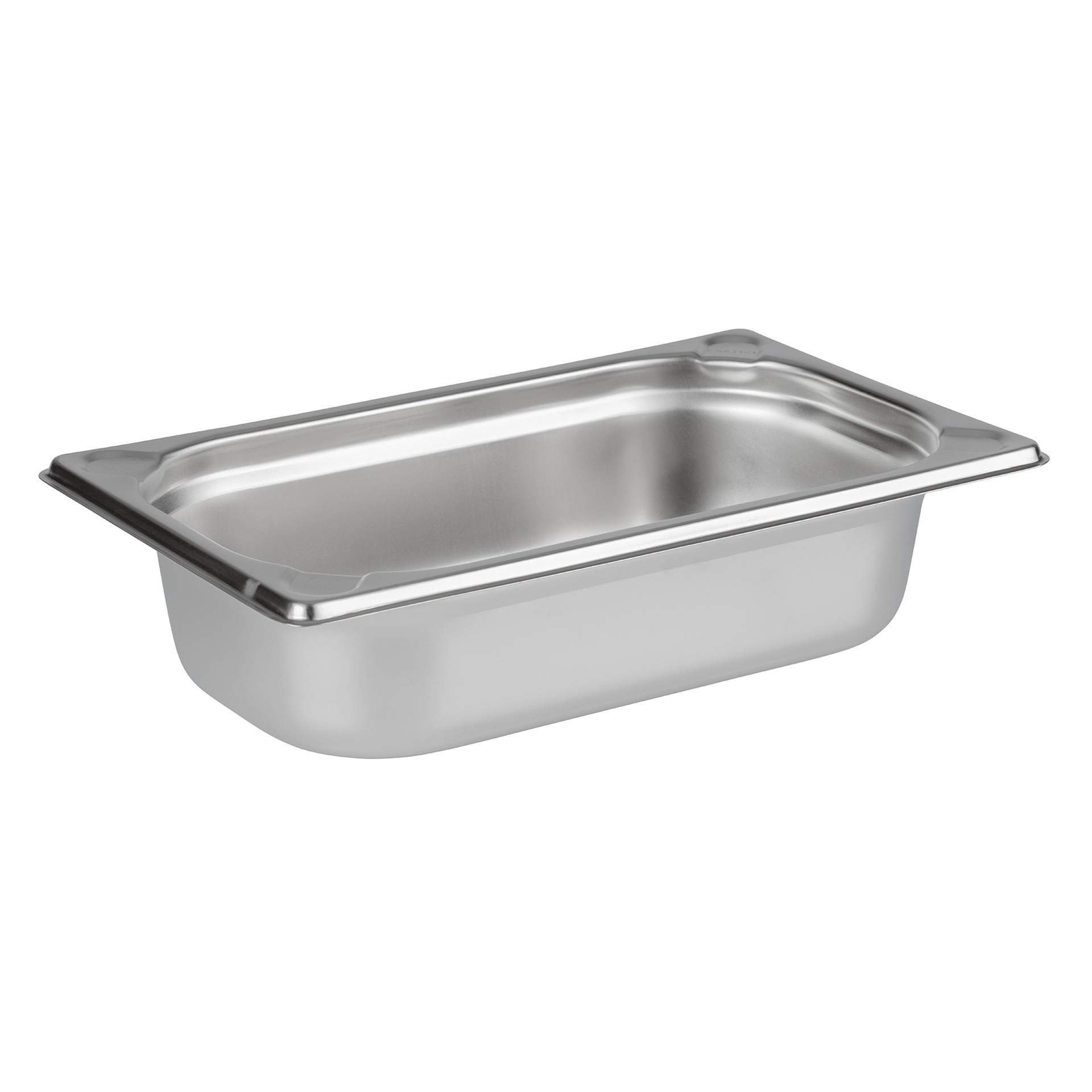 GN-Behälter - Inhalt 1,80 l - GN 1/4 (265 x 162 mm) - 65 mm - Edelstahl - 81402-B
