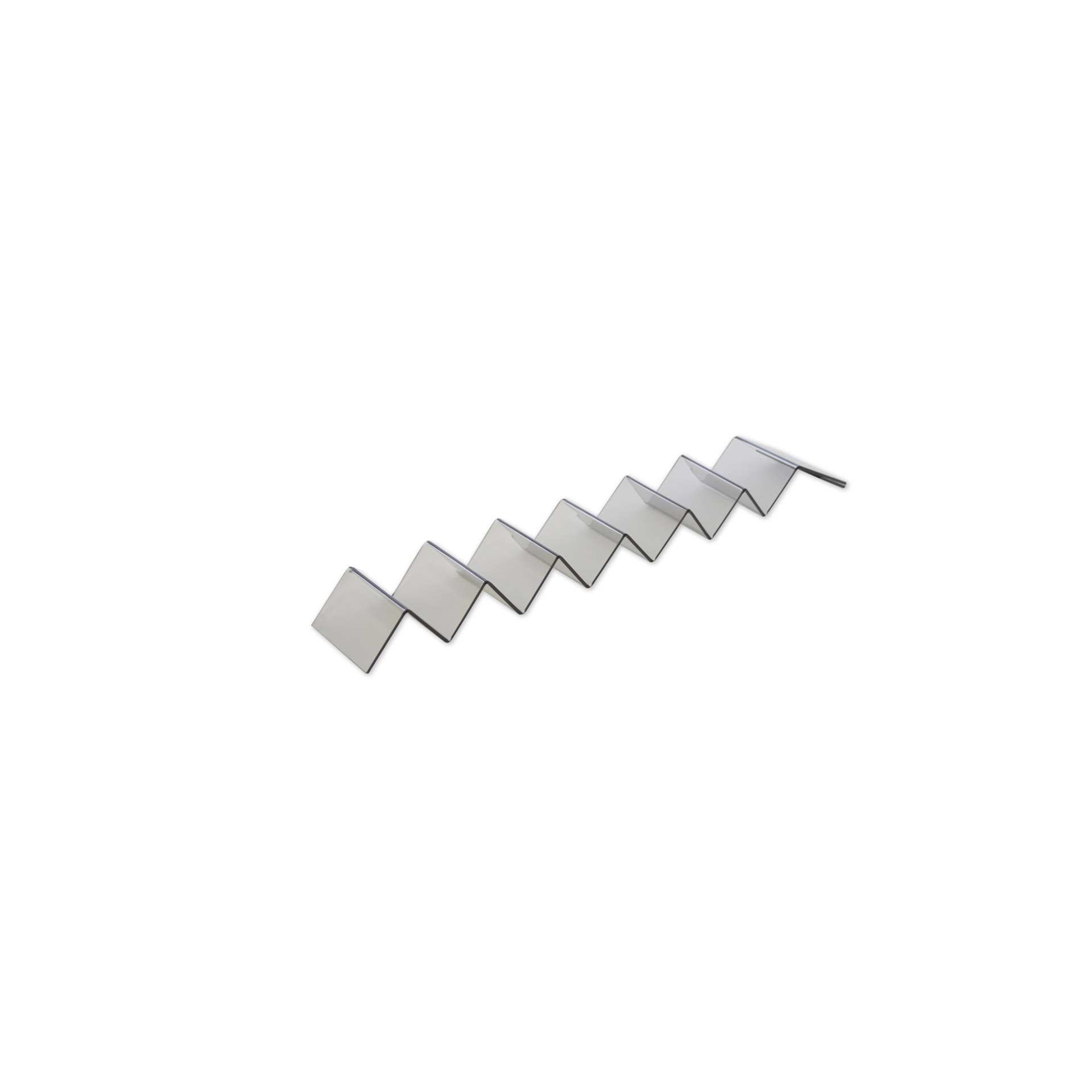 Snack-Verkaufsständer - Wellen / Etagen: 6 - transparent - Abm. 58,0 x 8,5 x 4,5 cm - PMMA - 172500-C