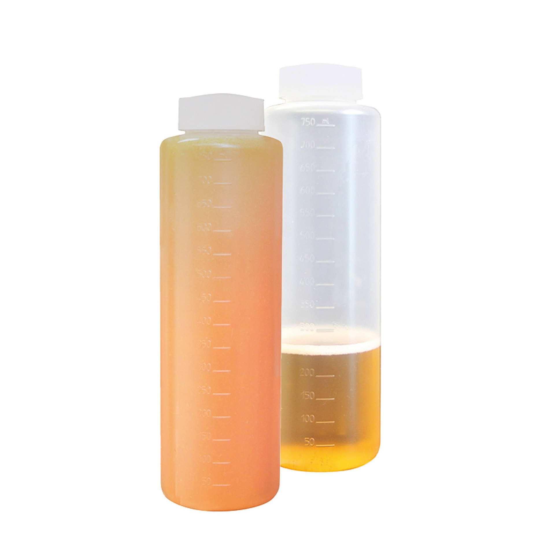 Sprühflasche - mit Skala - transparent - Abm. 7,2 x 7,2 x 25,0 cm - Inhalt 0,75 l - Polypropylen - 200499-C