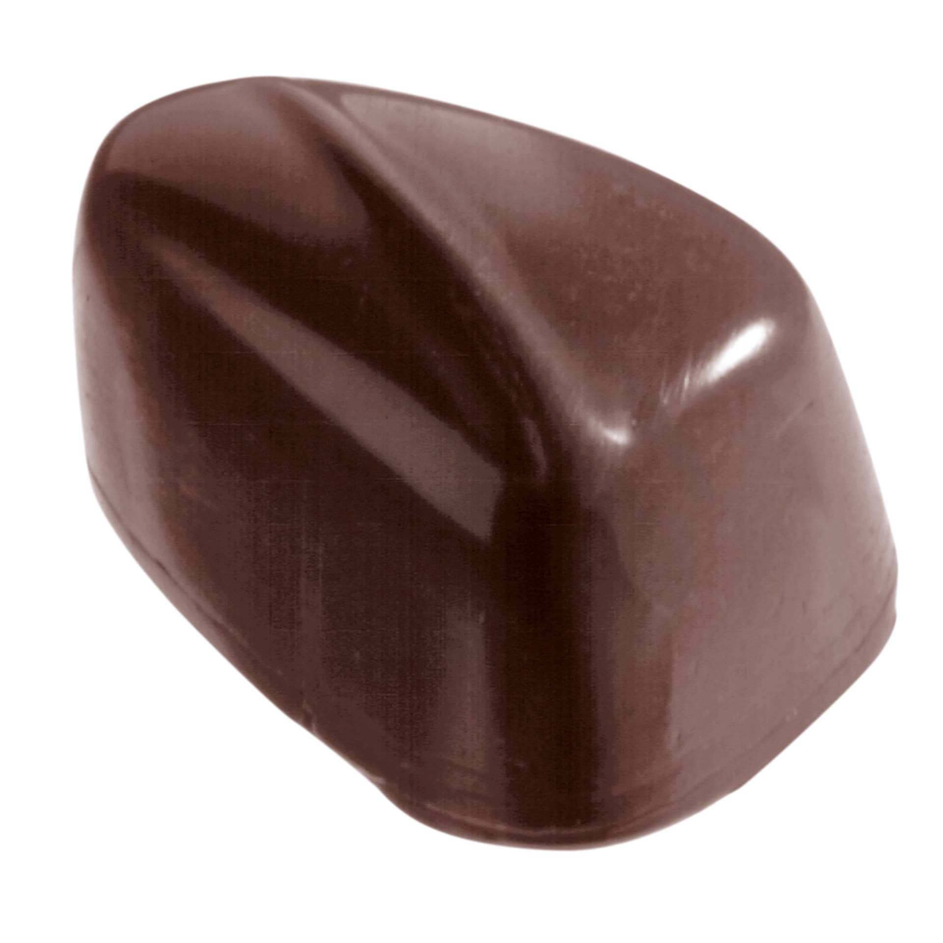 Schokoladen-Form - Punkt - Abm. 27,5 x 13,5 x 2,4 cm - Polycarbonat - 421300-C