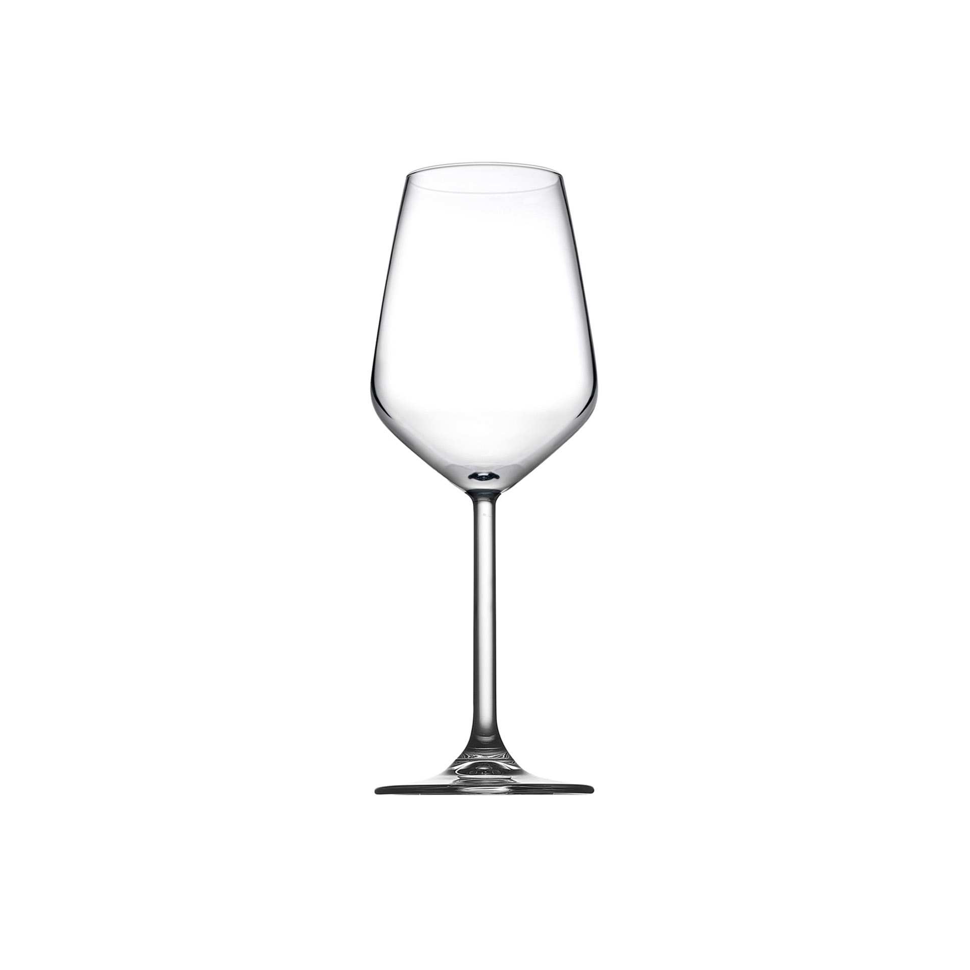Weinglas - Set á 6 Stück - Serie Allegra - Höhe 21,0 cm - Ø oben / unten 7,85 / 7,5 cm - Inhalt 0,3 l - Glas - 440165-A