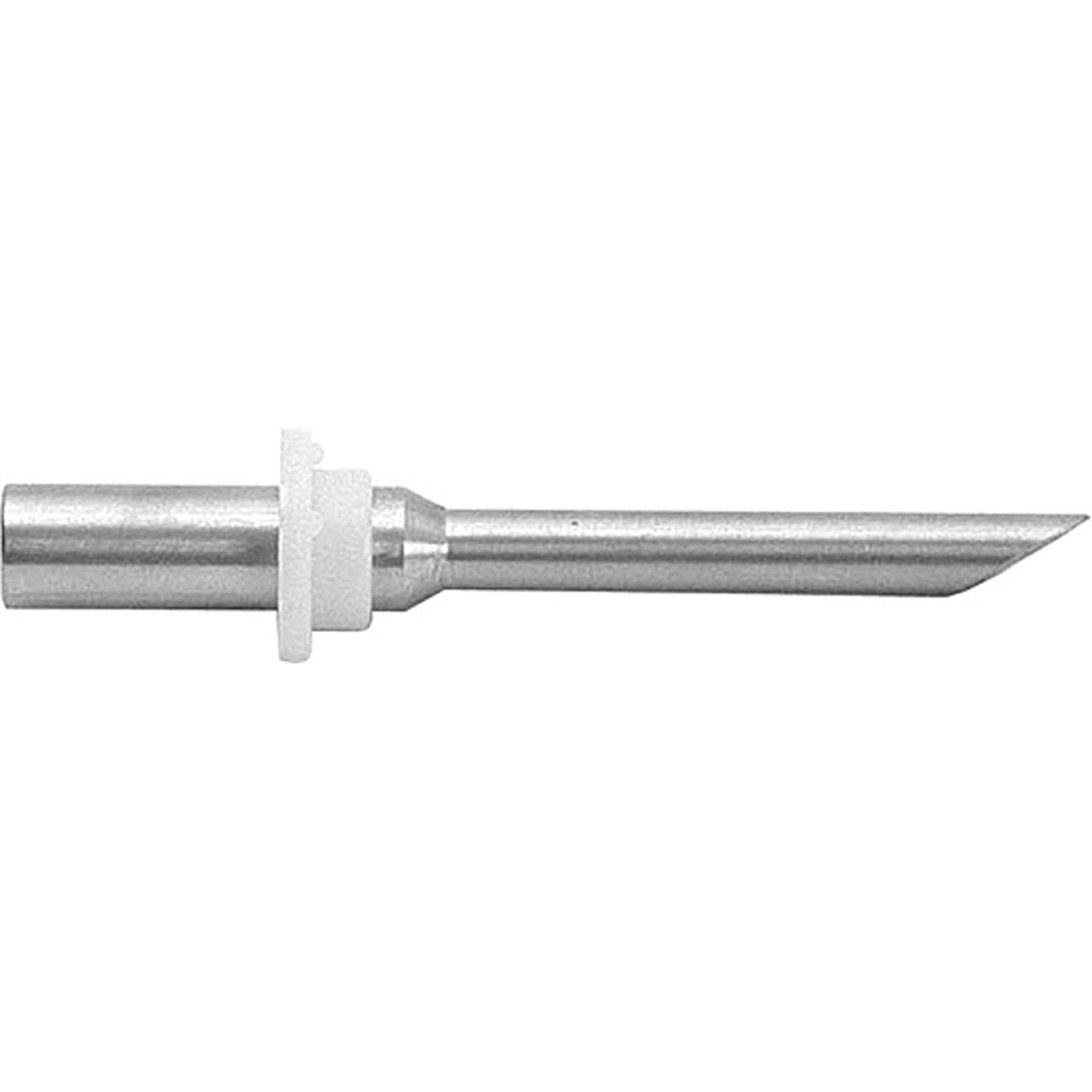 Tülle - glatt - Abm. 10,2 x 2,0 x 2,0 cm - Edelstahl - 152661-C