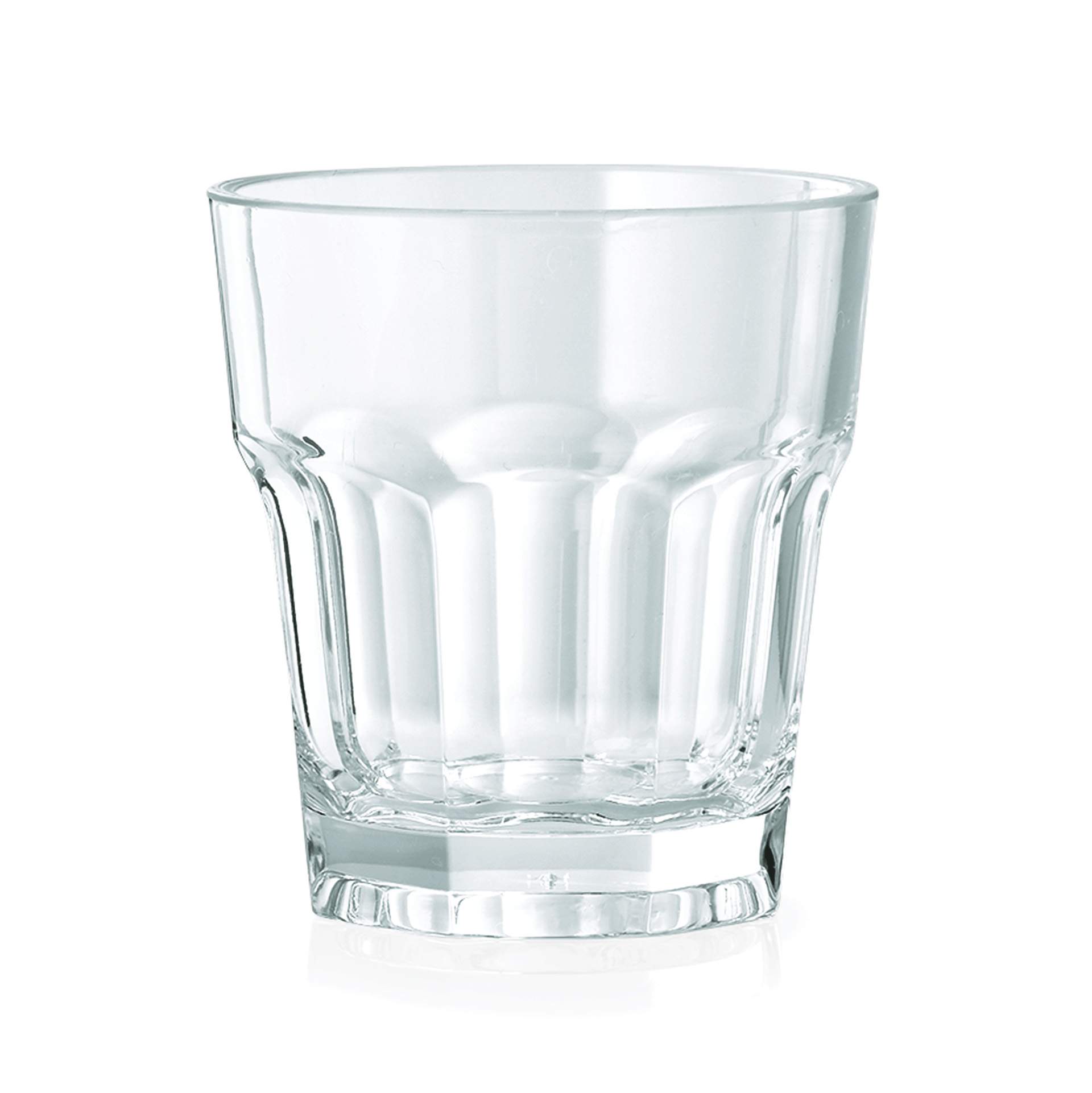 Wasserglas - Serie Pool - Abm. 8,0 cm - Ø oben / unten 7,5 / 5,8 cm - Inhalt 0,19 l - Polycarbonat - premium Qualität - 9450019-A