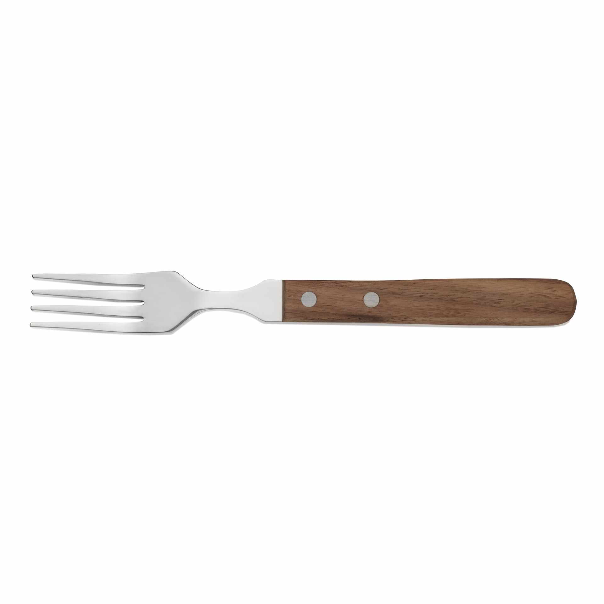 Steakbesteck - Walnussholzgriff - Chromstahl 13/0 / Walnussholz