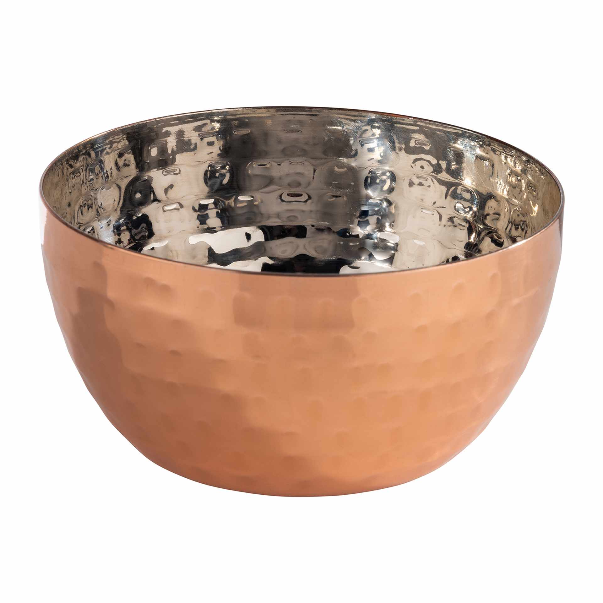 Schale - Serie Mumbai - rund - Höhe 5,0 cm - Ø 9 cm - Inhalt 0,20 l - Edelstahl - 40738-B