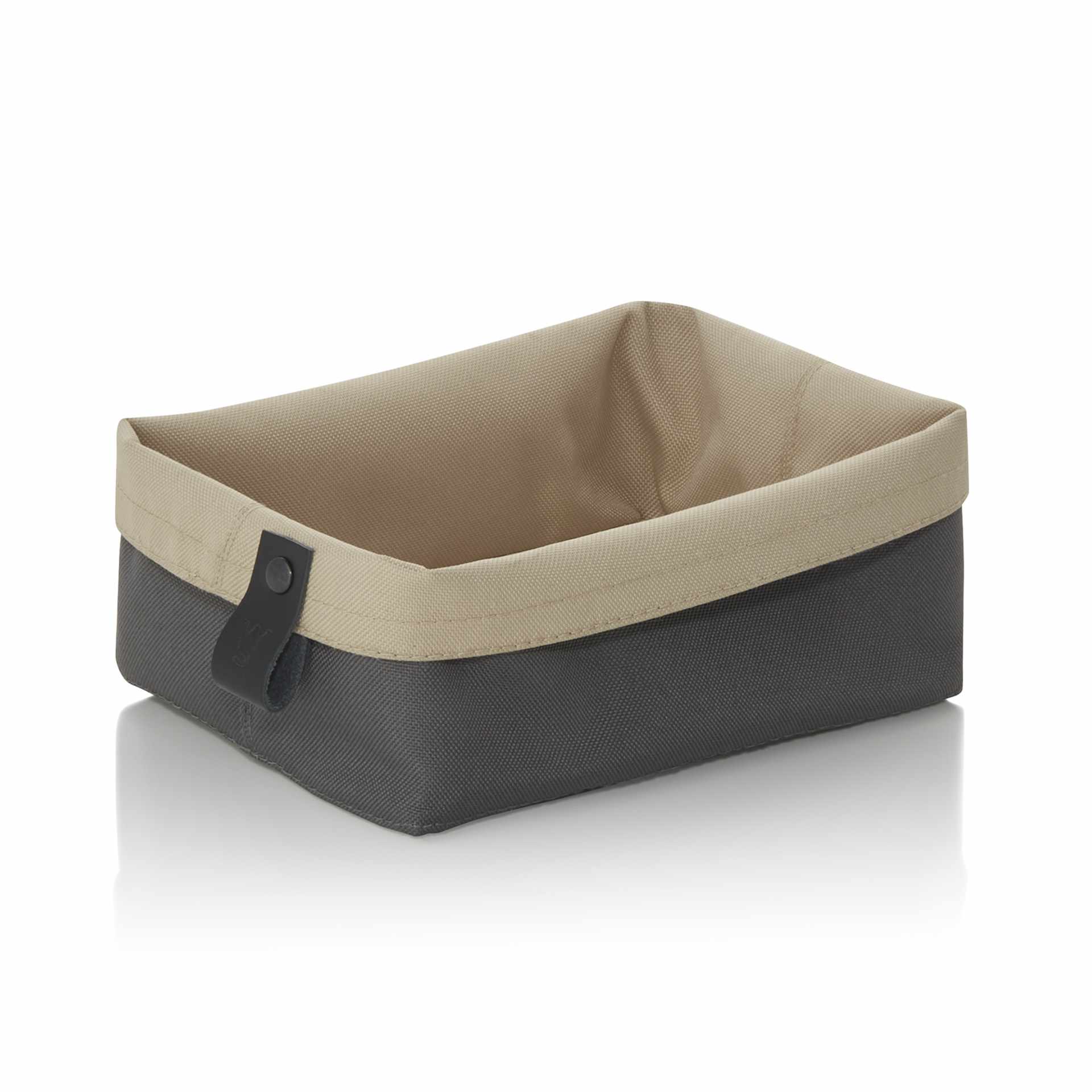 Brottasche - Serie Flip Tetron - light grey / light khaki - Abm. 20 x 14 x 9,0 cm - Tetron