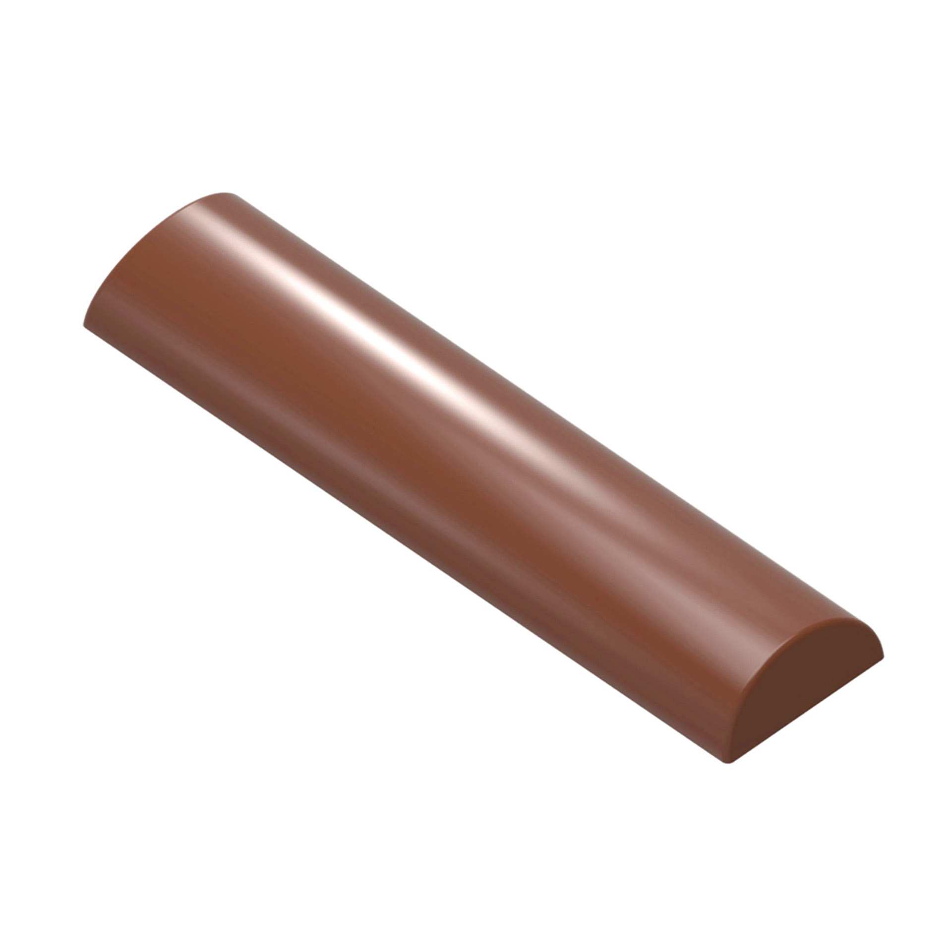 Schokoladen-Form - Buche glatt - Abm. 27,5 x 13,5 x 2,4 cm - Polycarbonat - 421908-C