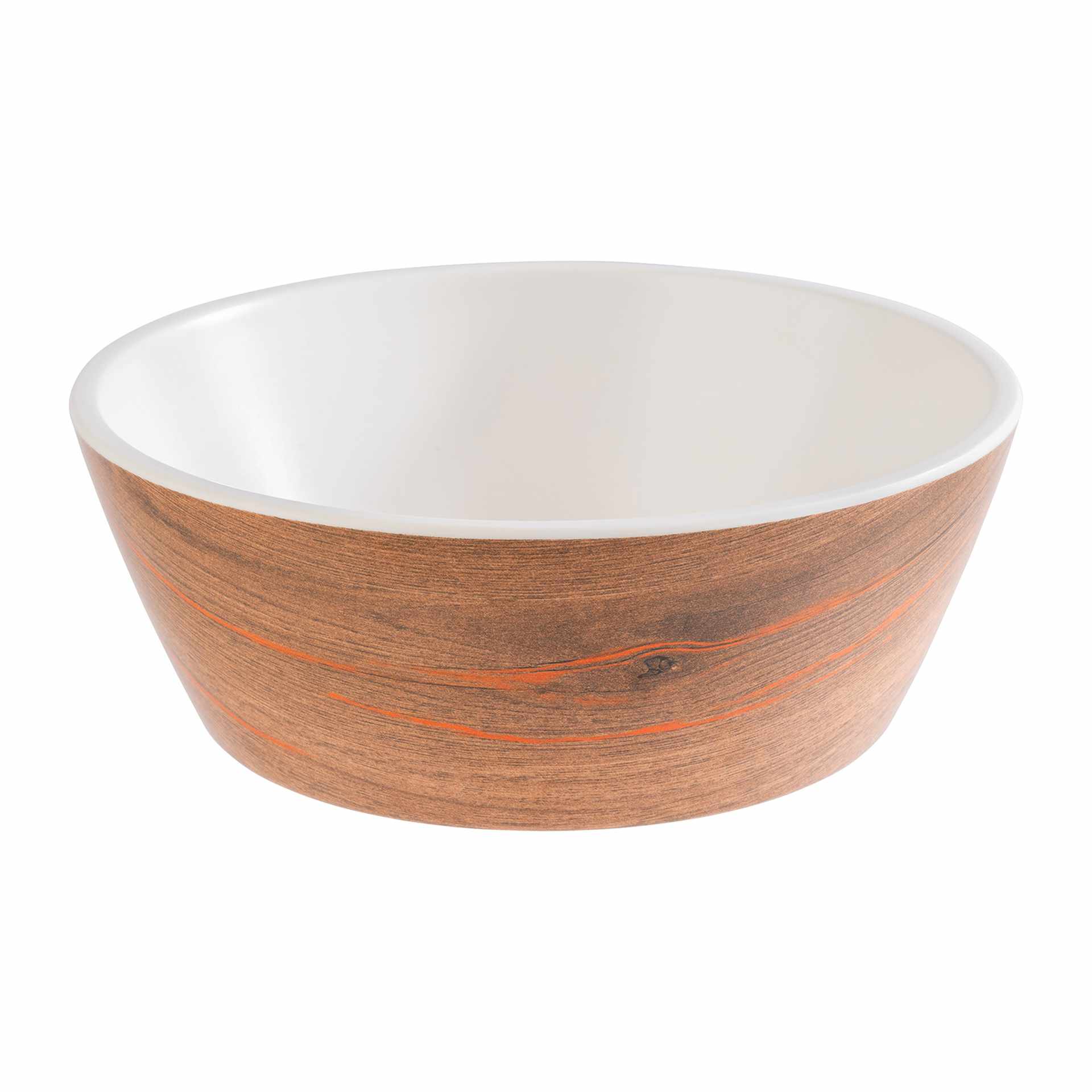 Schale - braun - rund - Höhe 5,5 cm - Ø 15,5 cm - Inhalt 0,50 l - Melamin - 85309-B