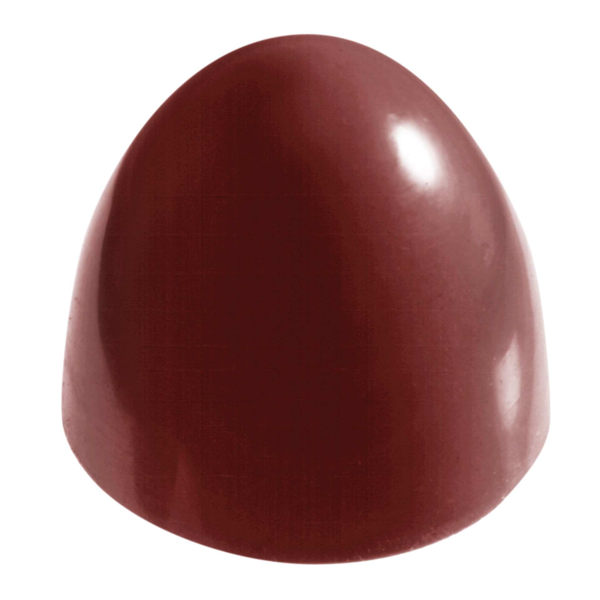 Schokoladen-Form - amerikanischer Trüffel - Abm. 27,5 x 13,5 x 3,0 cm - Polycarbonat - 421867-C