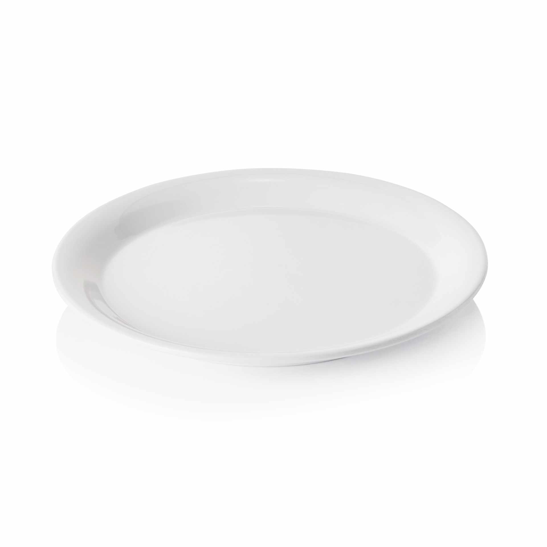 Teller - Serie Day & Night - weiß - Höhe 2,5 cm - Ø 26,0 cm - Melamin