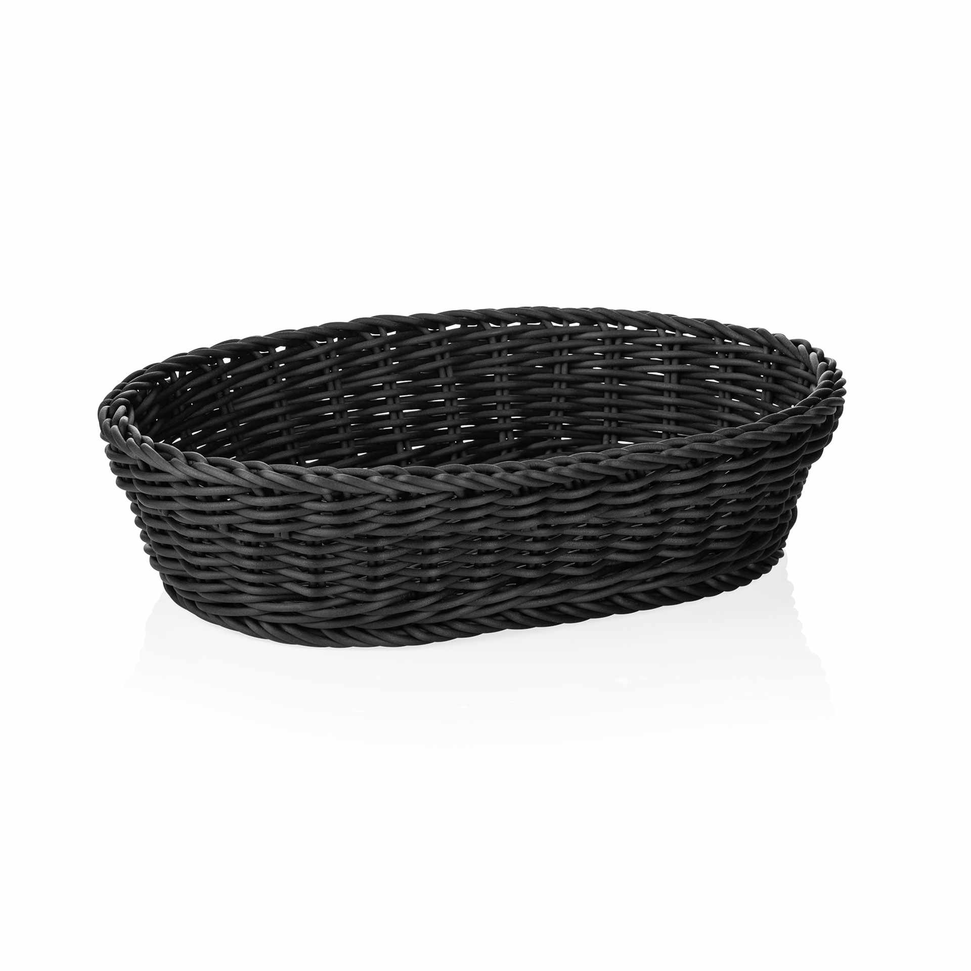 Korb - schwarz - Abm. 28 x 16 x 8 cm - Polypropylen - 5075028-A